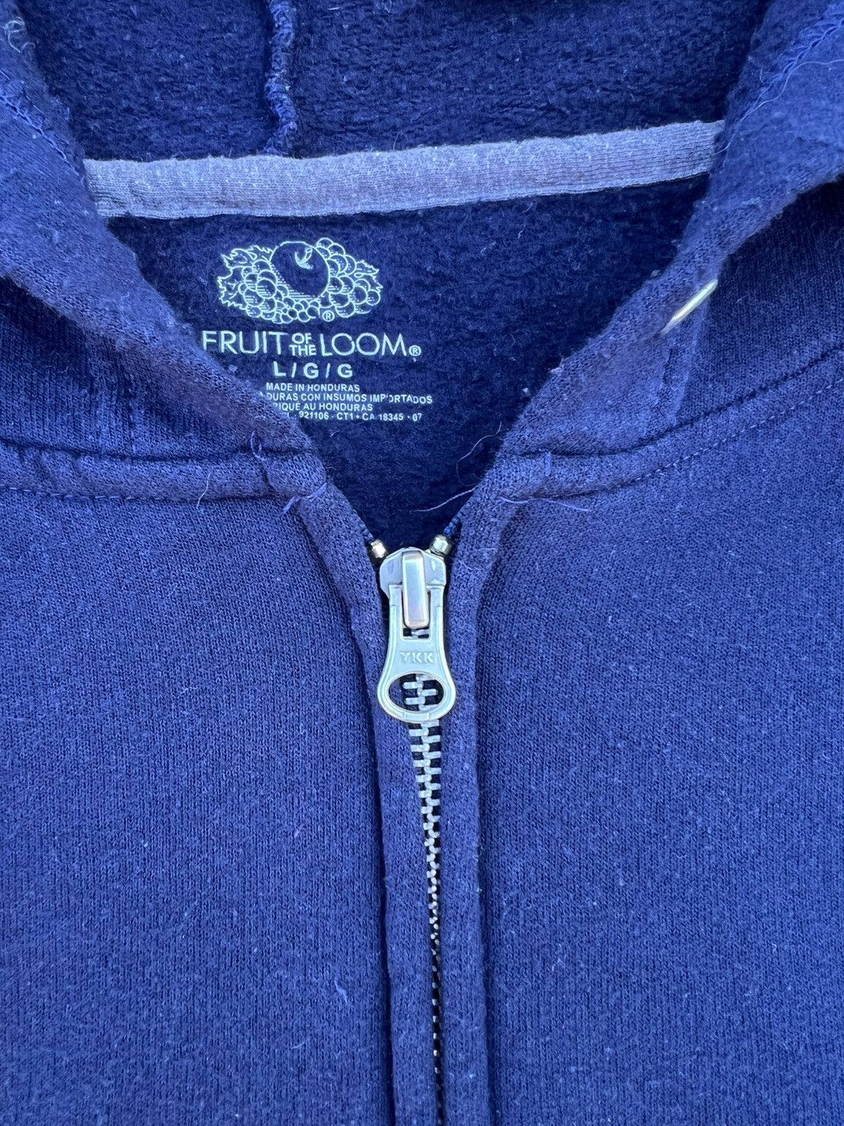 Fruit Of The Loom Fruits Of The Loom Zip Up Hoodie Size US L / EU 52-54 / 3 - 6 Thumbnail