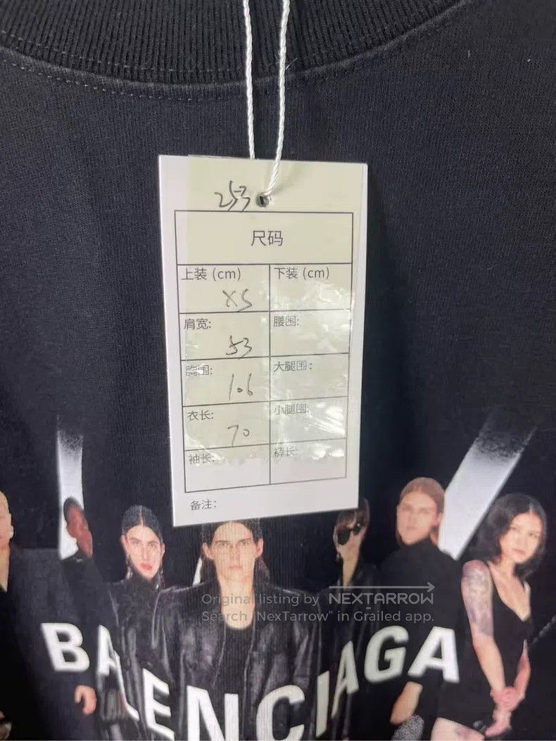 Balenciaga Balenciaga Portrait Printed T-Shirt, Size XS Size US XS / EU 42 / 0 - 5 Thumbnail