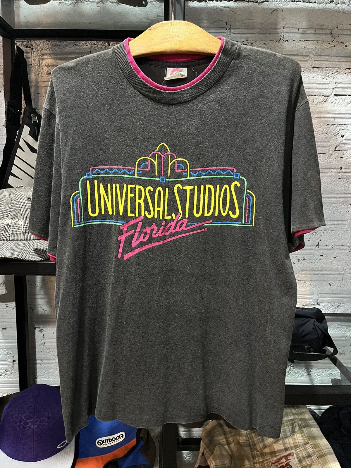 Universal Studios Universal Studios Florida Double Layer Tee 90s Size US M / EU 48-50 / 2 - 1 Thumbnail