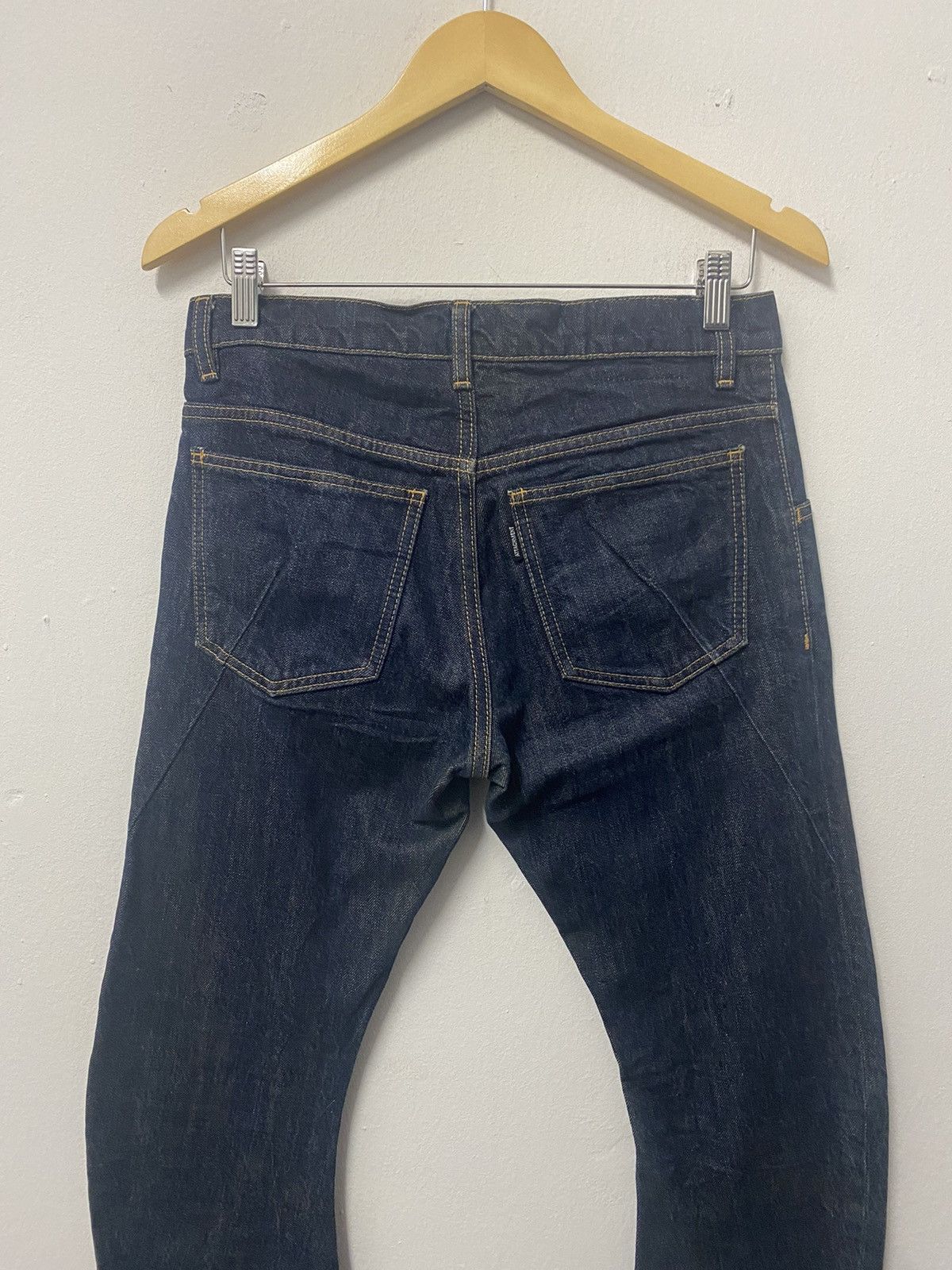 Vintage Attachment Kazuyuki Kamugai Curved Jeans