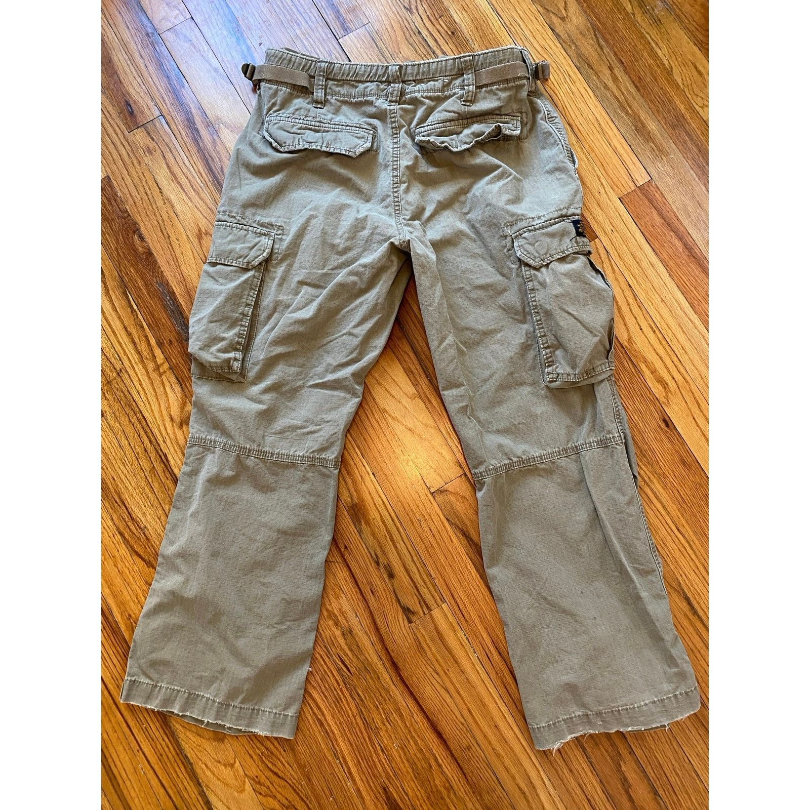 Polo Ralph Lauren × Vintage Polo Jeans Co Ralph Lauren Military Paratrooper Cargo Pants Size US 33 - 3 Thumbnail