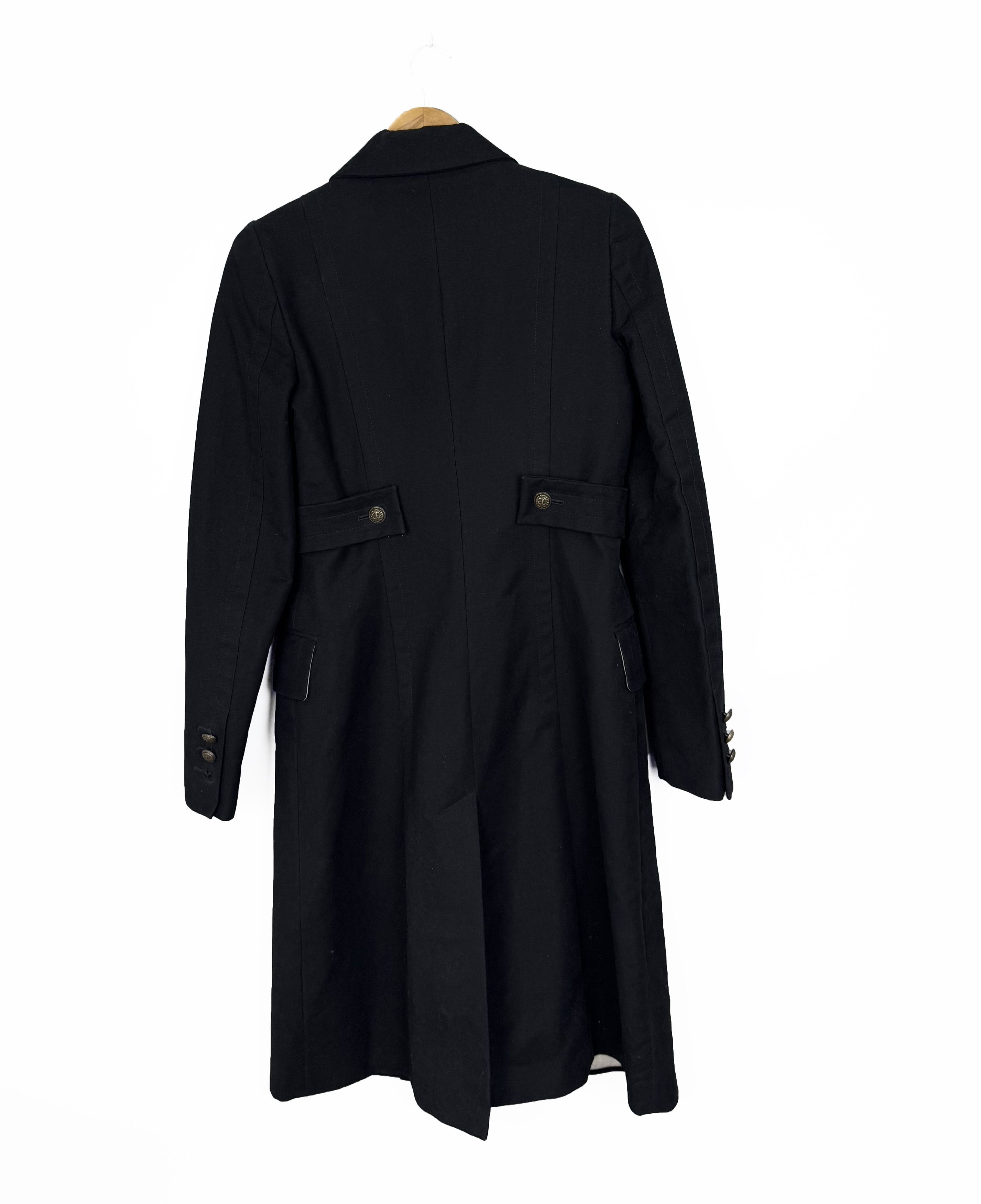 Just Cavalli 2005 Just Cavalli Made in Italy Women's Black Coat M Size M / US 6-8 / IT 42-44 - 5 Thumbnail