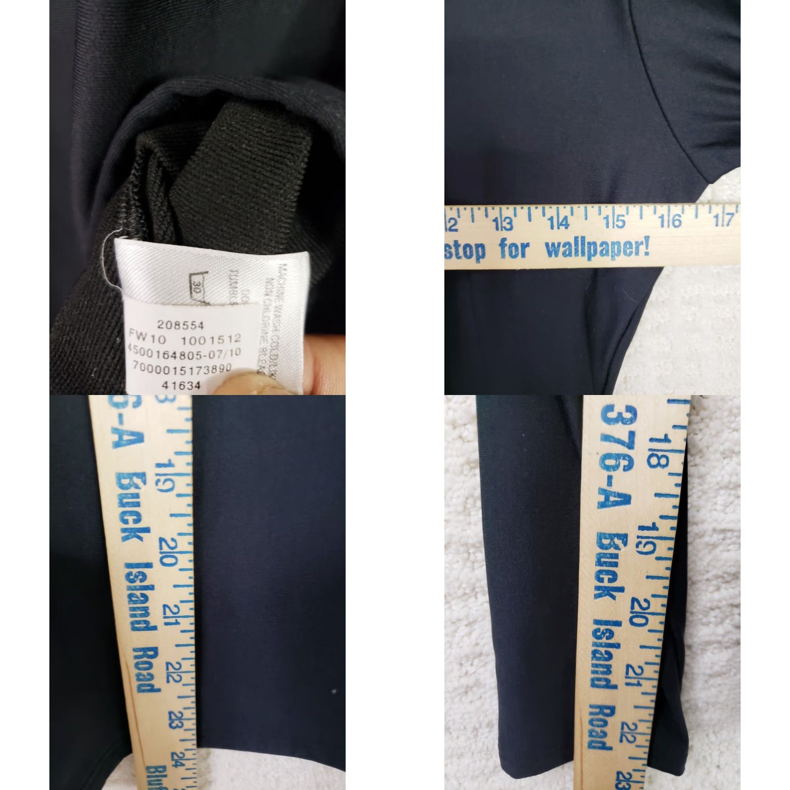 Under Armour Under Armour ColdGear Long Sleeve Mock Neck Shirt Women's L Black Pullover Athletic Running & Jogging Size L / US 10 / IT 46 - 8 Thumbnail