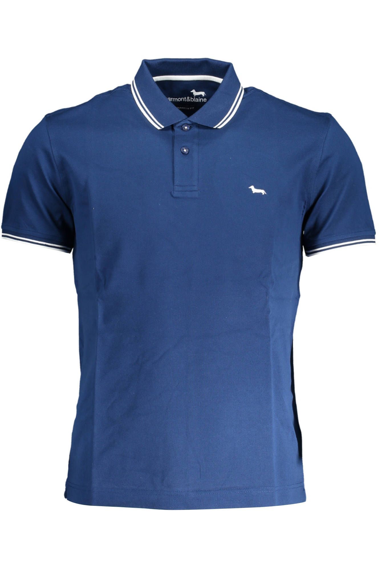 Harmont & Blaine Harmont & Blaine Blue Cotton Polo Shirt | Grailed