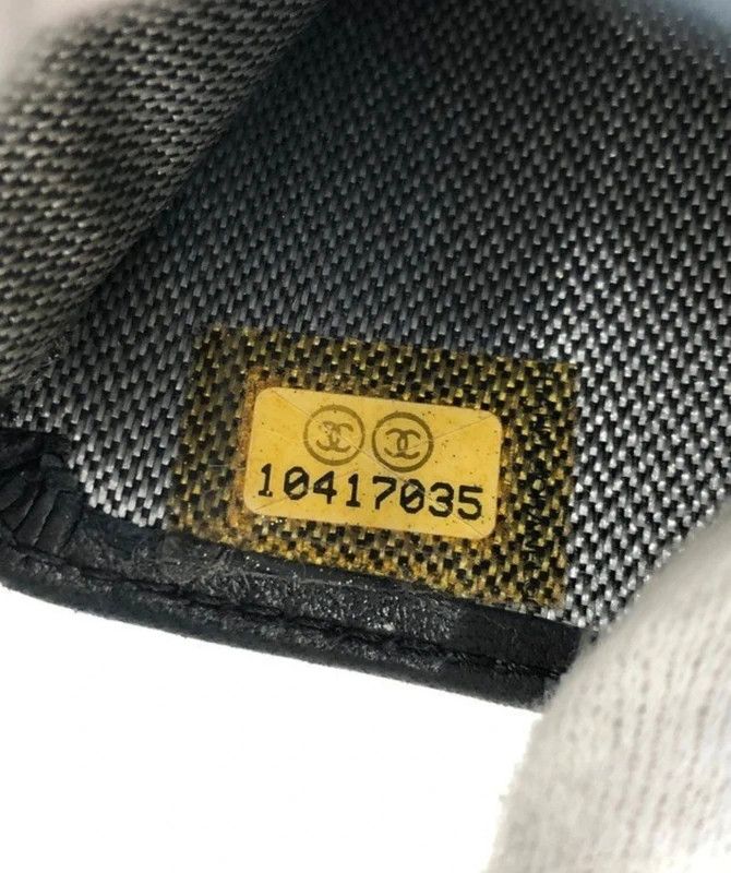 Chanel Chanel Card Holder, One Size, Black Leather, CC Logo Size ONE SIZE - 6 Thumbnail