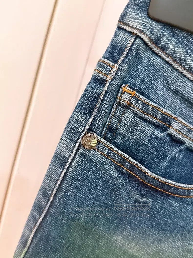 Chanel Chanel Graffiti rendering jeans Size 42" / US 20 - 4 Thumbnail