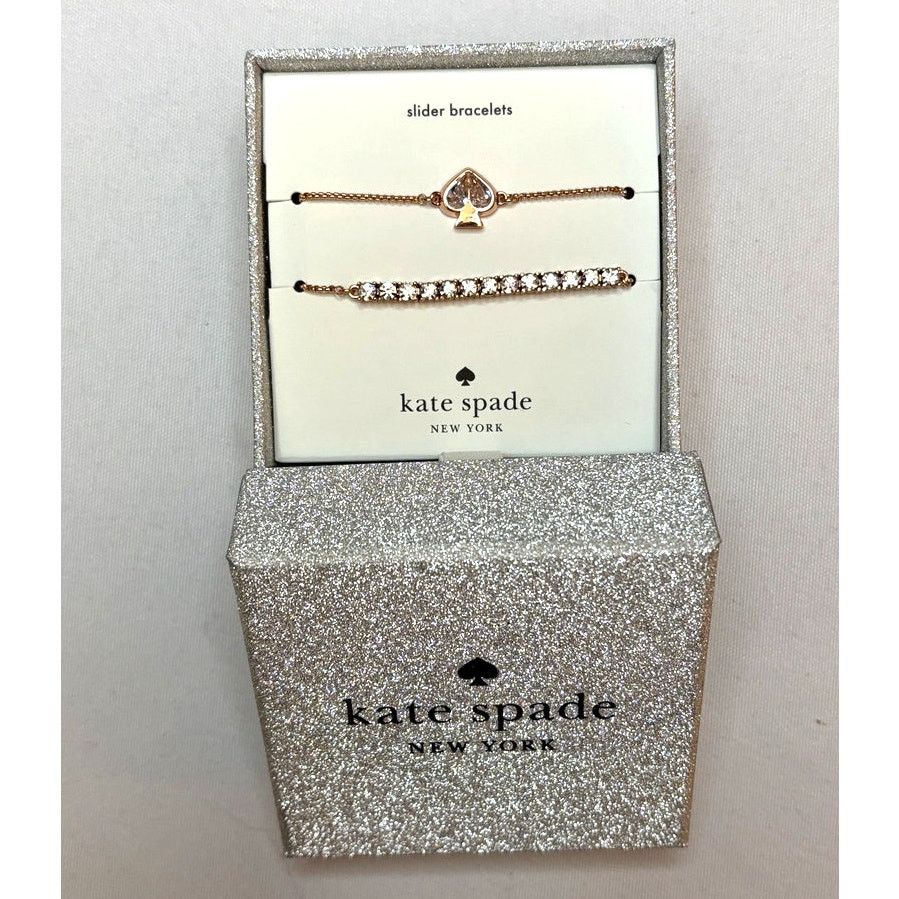 Kate Spade KATE SPADE 2-pc Slider Bracelet Gift Set | Rose Gold Color Size ONE SIZE - 5 Thumbnail