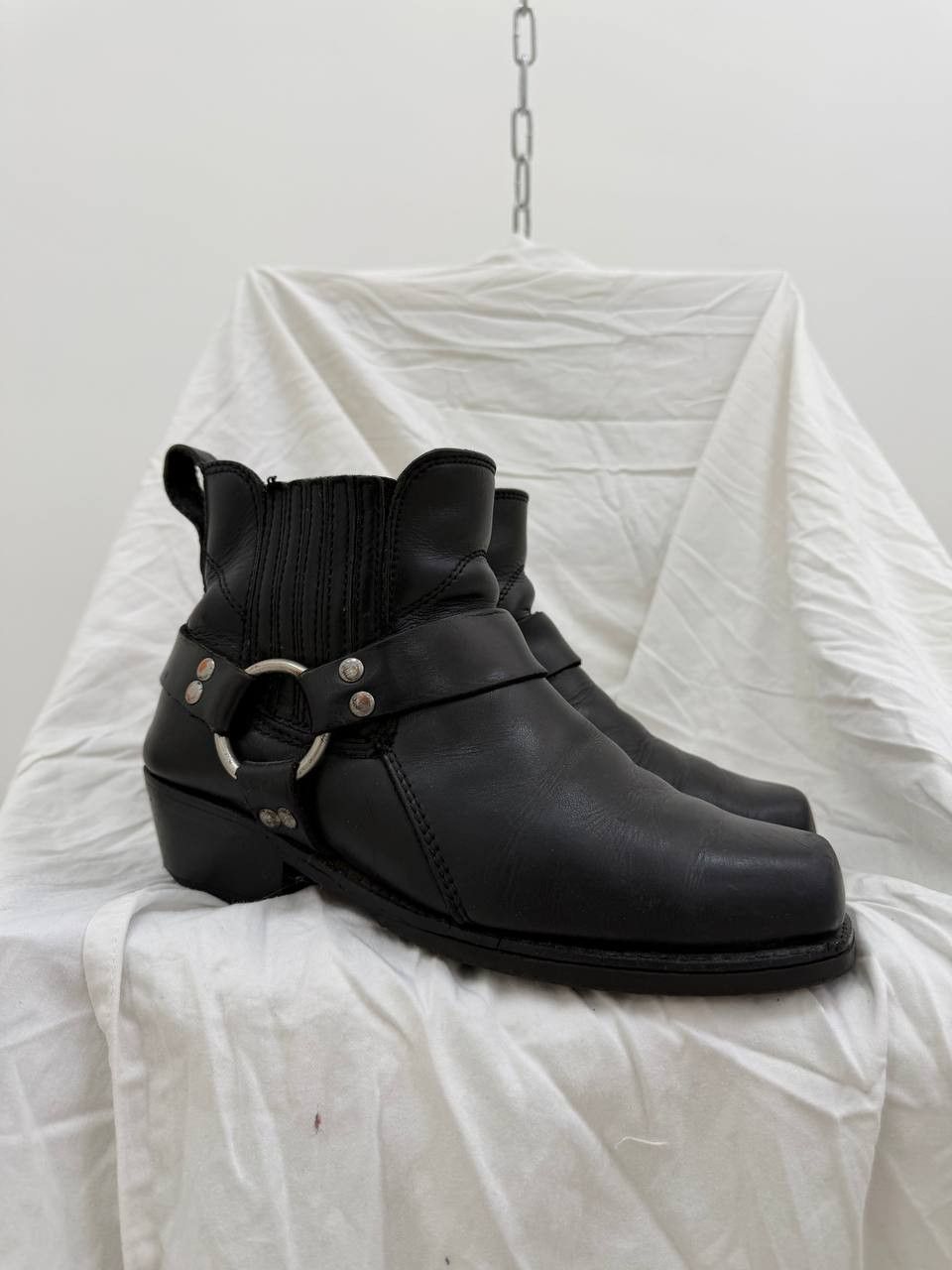 14th Addiction 14th Addiction S/S15 Legion Backzip Leather Combat