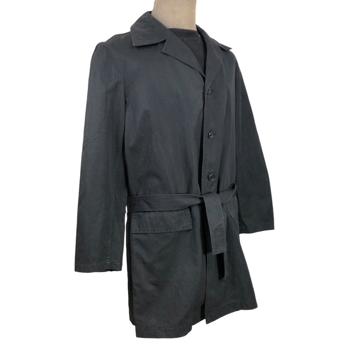 Yohji Yamamoto Vintage Y’s For Men Yohji Yamamoto 2002 S/S Car Coat Size US L / EU 52-54 / 3 - 8 Thumbnail