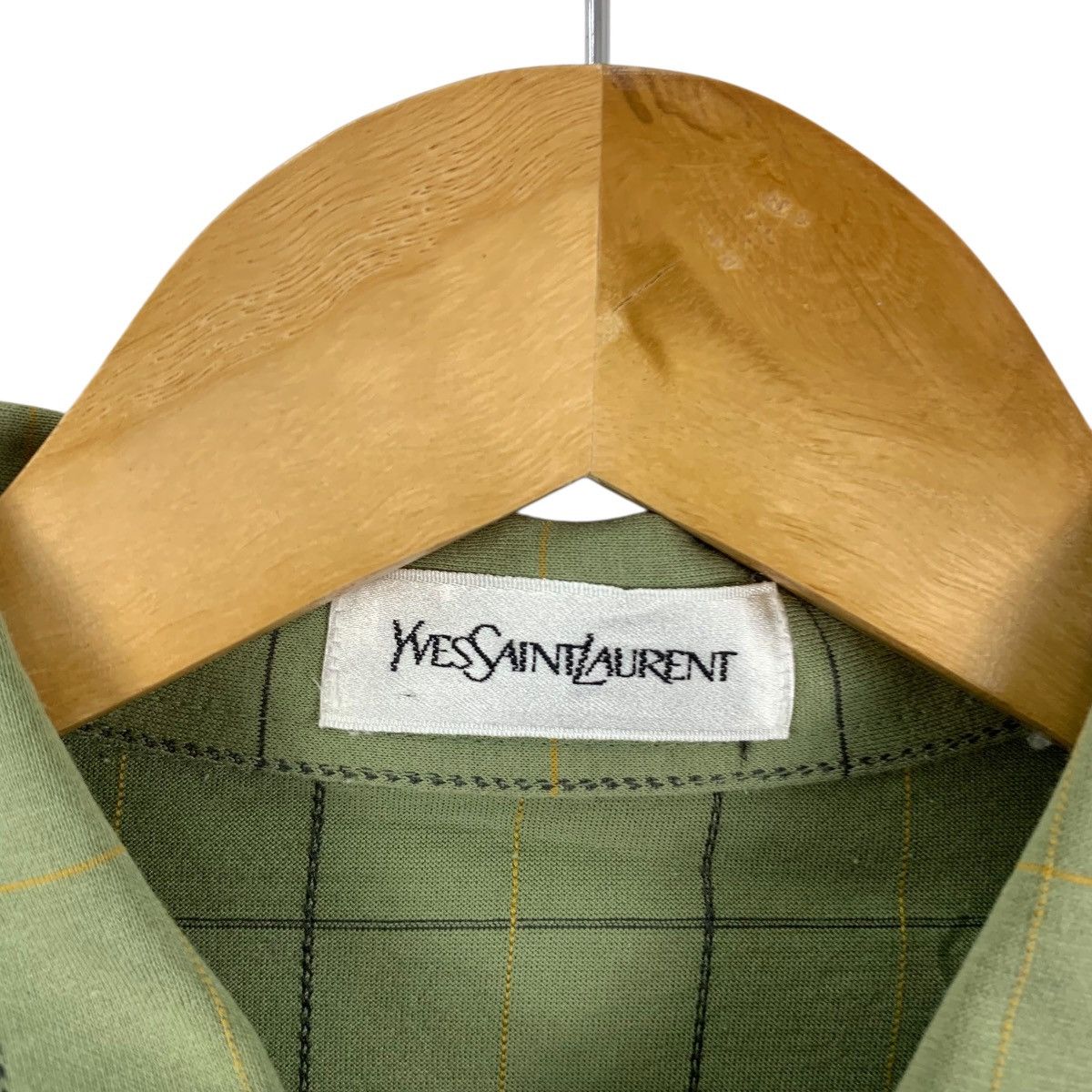 Yves Saint Laurent Vintage YVES SAINT LAURENT YSL Paris Casual Tee Shirt Button Size US L / EU 52-54 / 3 - 7 Thumbnail
