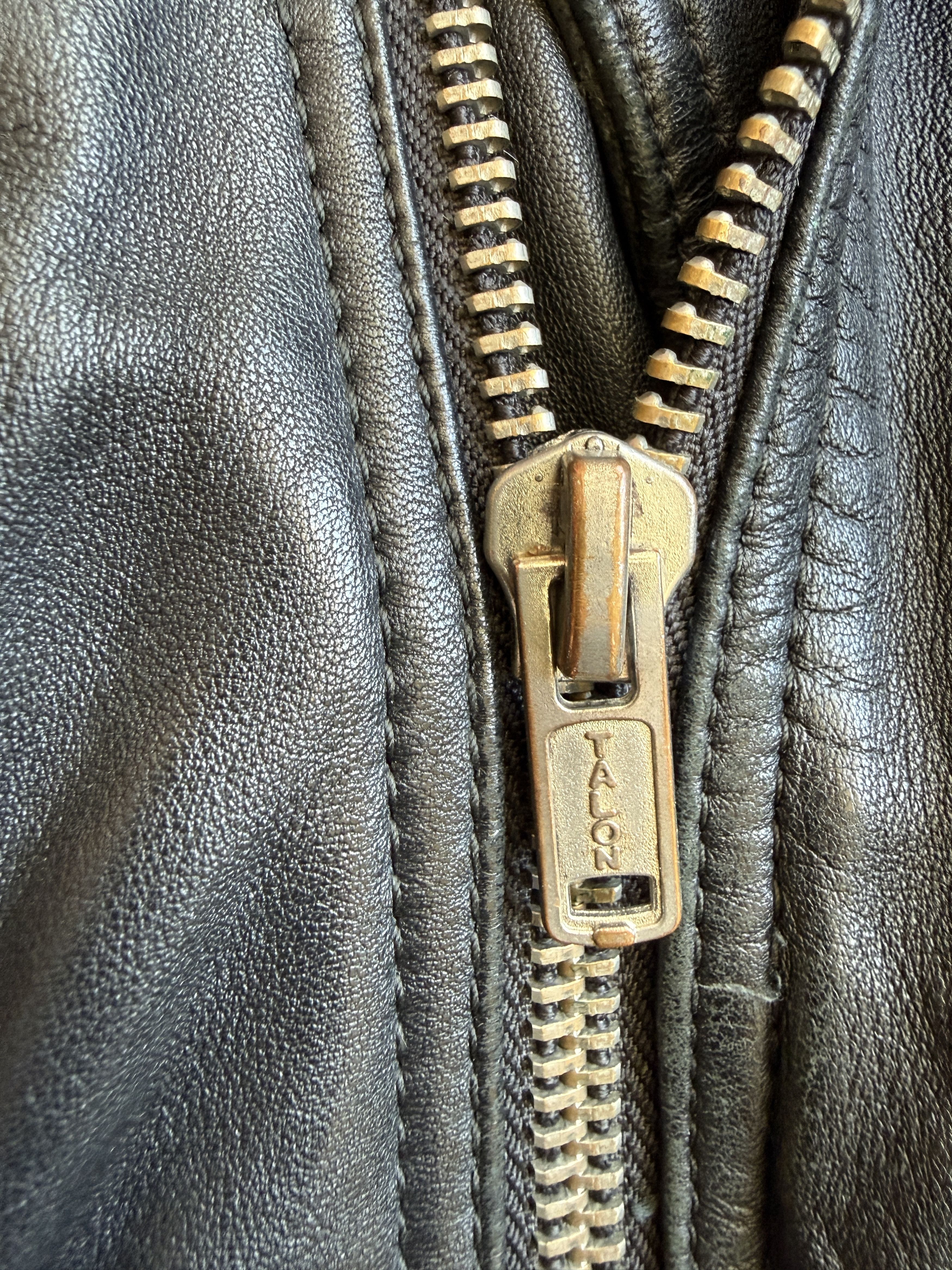 Blk Dnm BLK DNM Leather Jacket 5 Black Vintage Lindeberg Era Moto Size US M / EU 48-50 / 2 - 3 Thumbnail