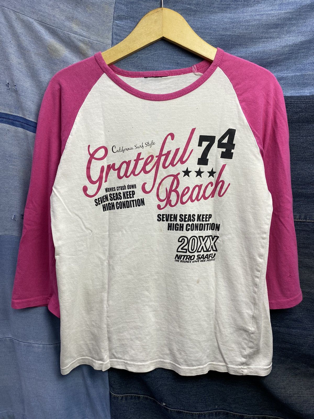 Hysteric Glamour × If Six Was Nine × Japanese Brand 2000s grateful beach reglan ifsixwasnine style Size US M / EU 48-50 / 2 - 2 Thumbnail