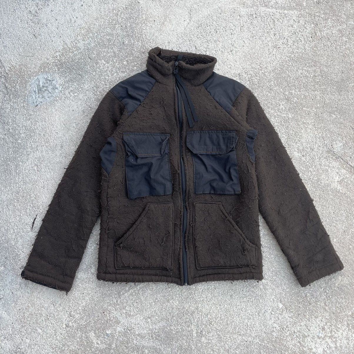 Vintage VINTAGE 80/90s MILITARY FIBRE PILE JACKET Size US S / EU 44-46 / 1 - 3 Thumbnail