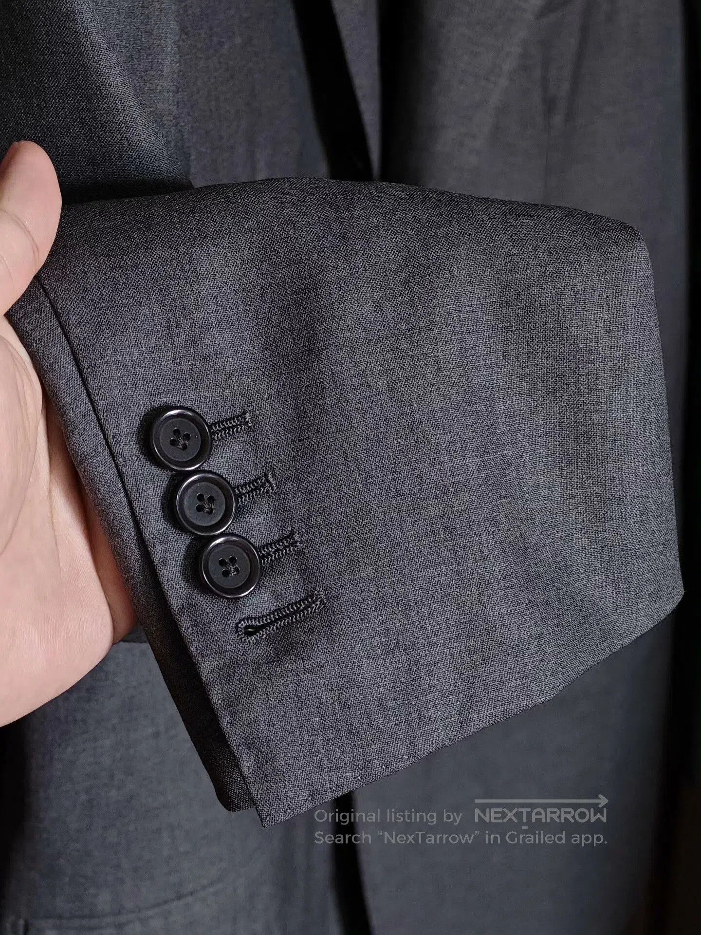 United Arrows Italian Wool Suit by Sovereign. Size US XS / EU 42 / 0 - 6 Thumbnail