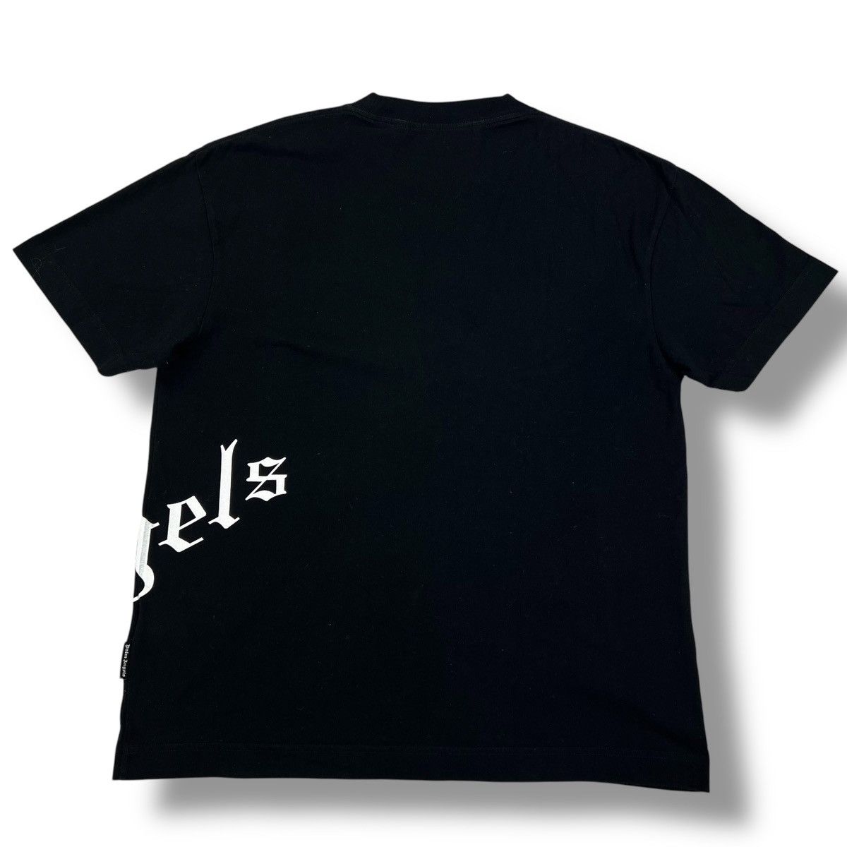 Palm Angels Palm Angels Spellout Black T Shirt Size US XL / EU 56 / 4 - 2 Thumbnail