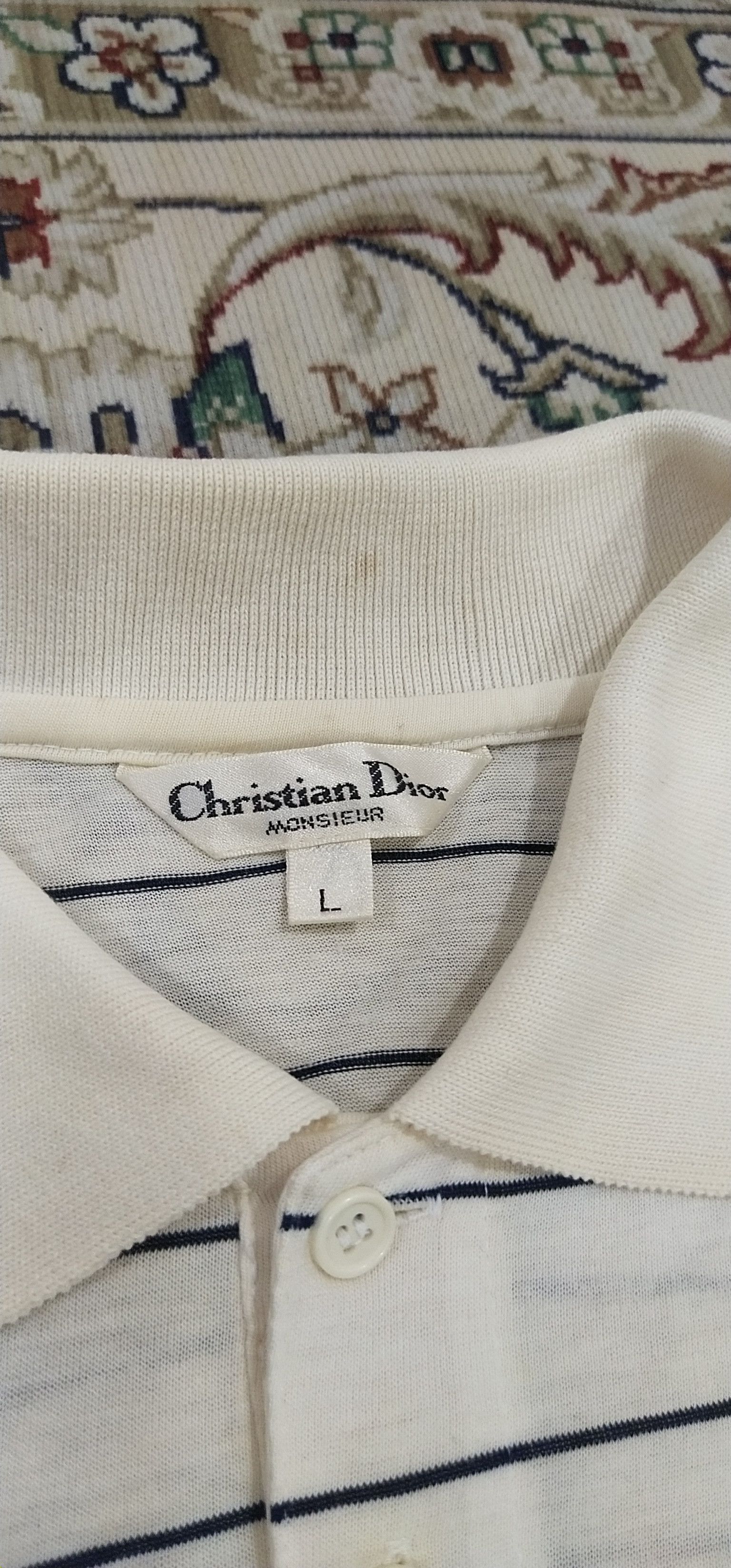Christian Dior Monsieur Final Drop Vintage Christian Dior Shirt L Size US L / EU 52-54 / 3 - 5 Thumbnail
