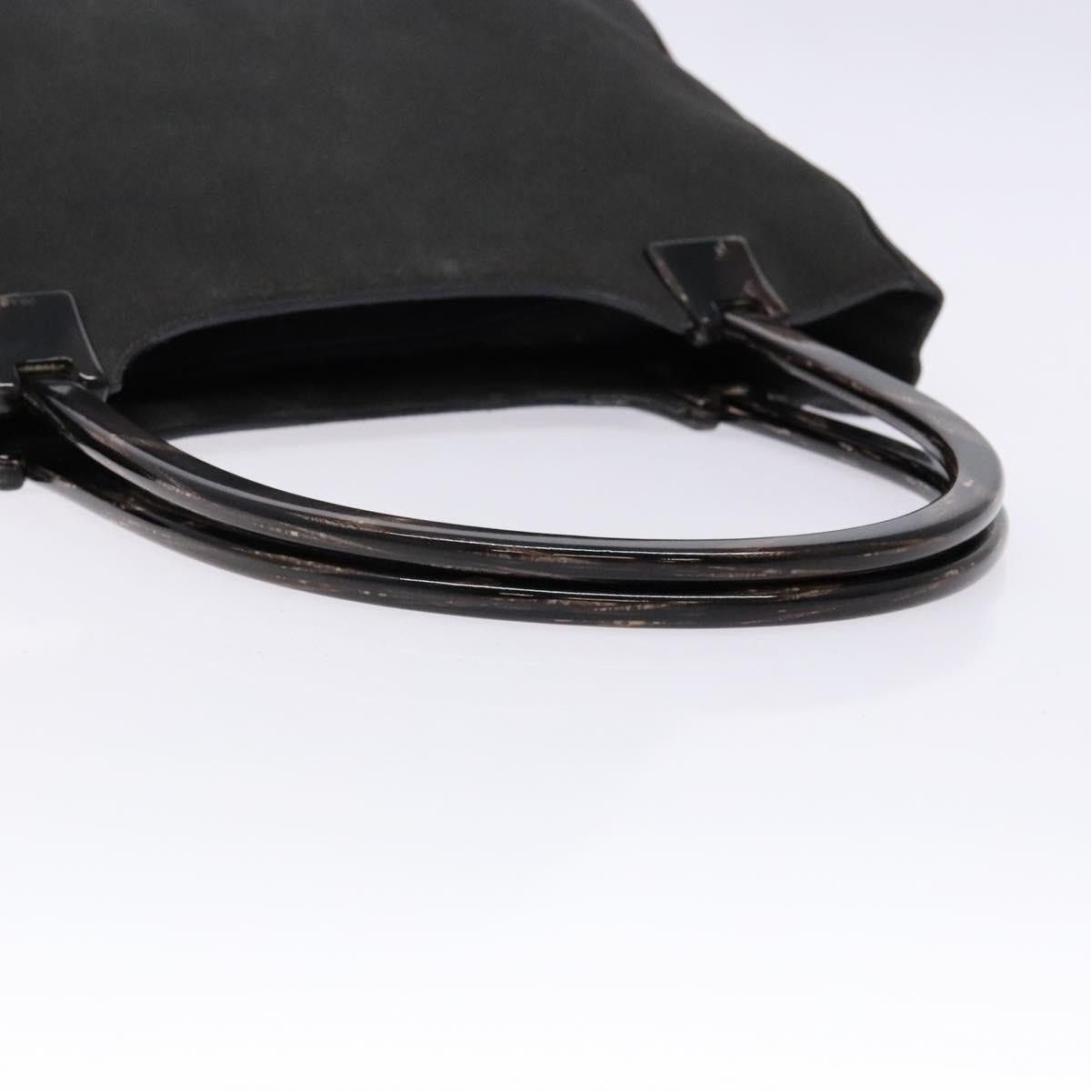 Prada PRADA Tote Bag Suede Gray Silver Size ONE SIZE - 7 Thumbnail