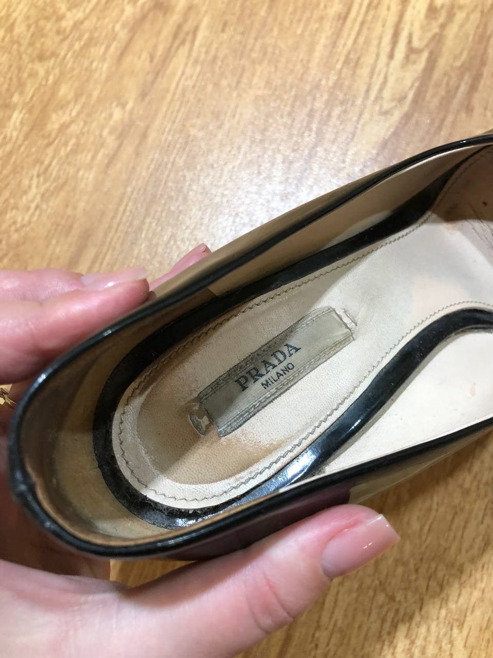 Prada Vintage Prada Black High Heels Size 38.5 Size US 8.5 / IT 38.5 - 11 Thumbnail