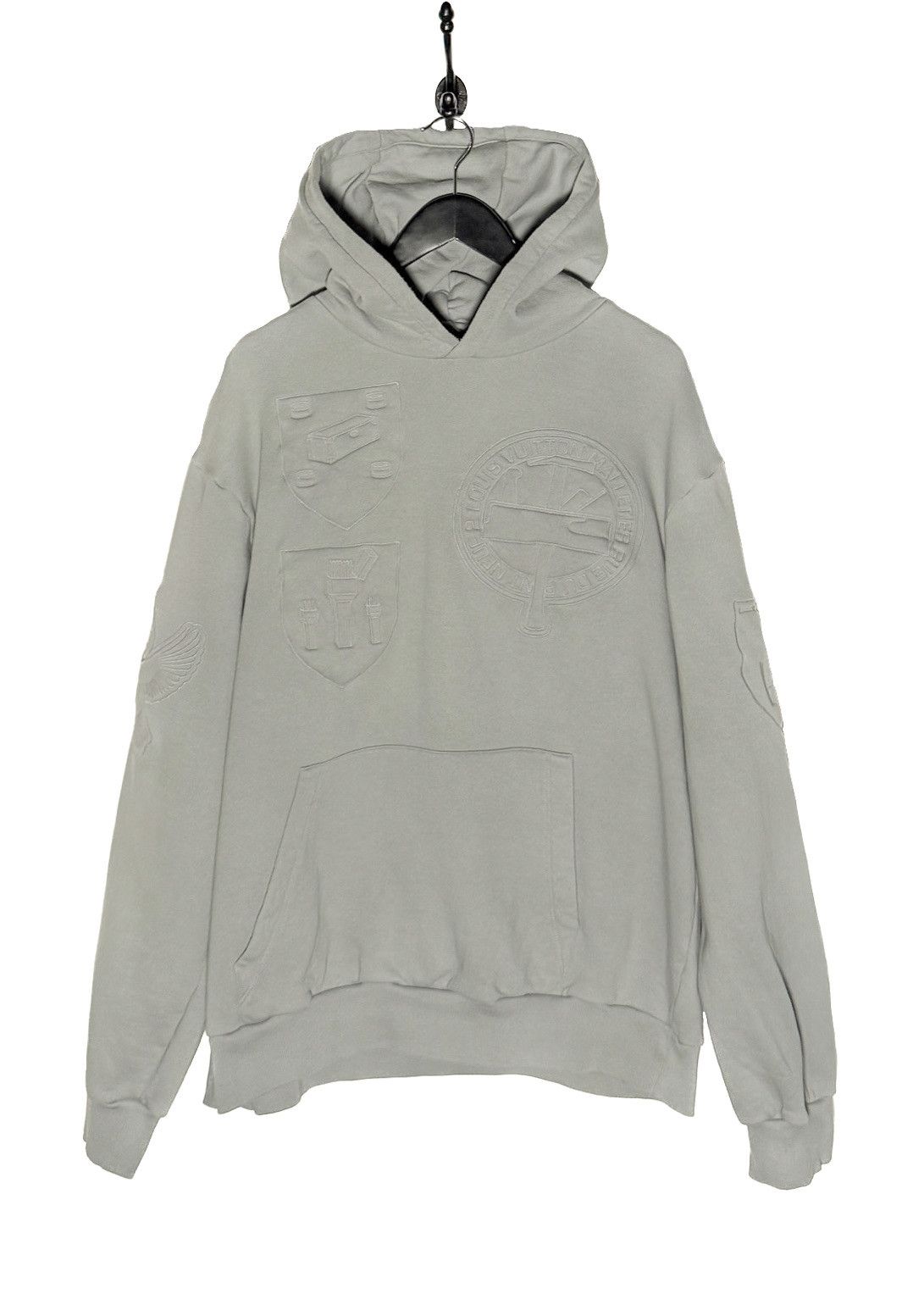 Louis Vuitton Louis Vuitton 2019 3D Padded Monogram Grey Hoodie Size US XL / EU 56 / 4 - 1 Thumbnail