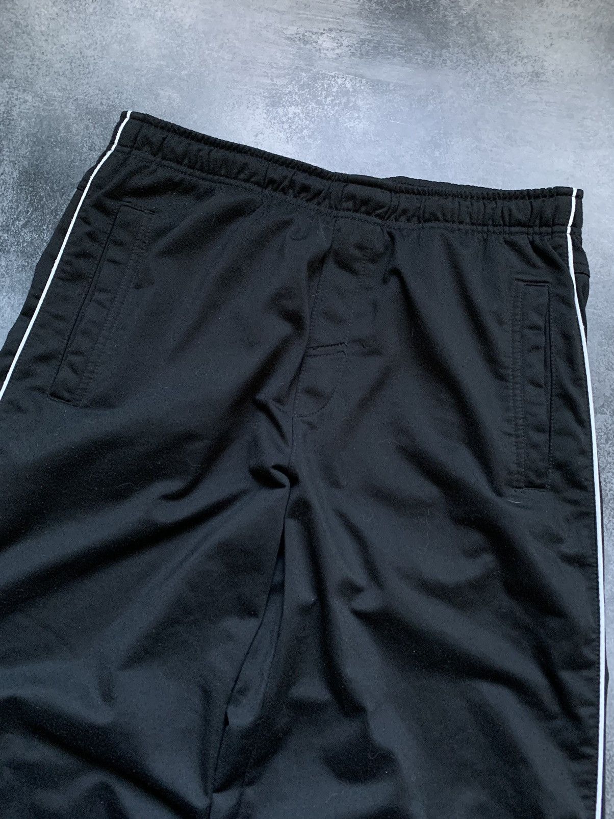 Nike × Vintage Vintage Nike Track Pants Drill Y2K style Swoosh Size US 33 - 4 Thumbnail