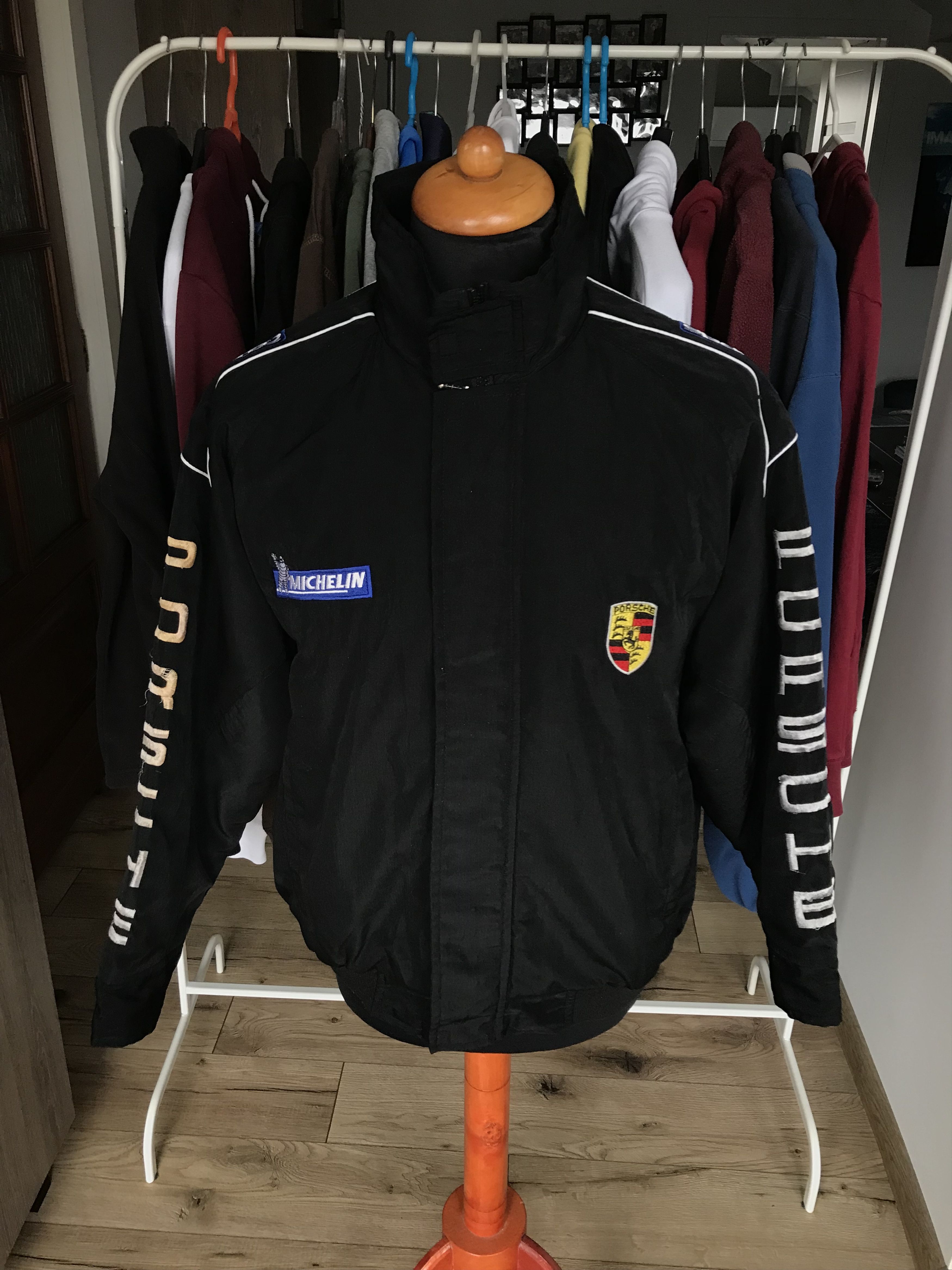 Porsche Design Porsche Racing Michelin boxy/vintage racing jacket | Grailed