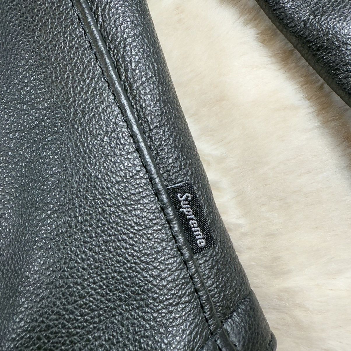 Supreme × Vanson Leathers Supreme Vanson Leather Bones Jacket Black Men’s M (FW17) Size US M / EU 48-50 / 2 - 16 Thumbnail