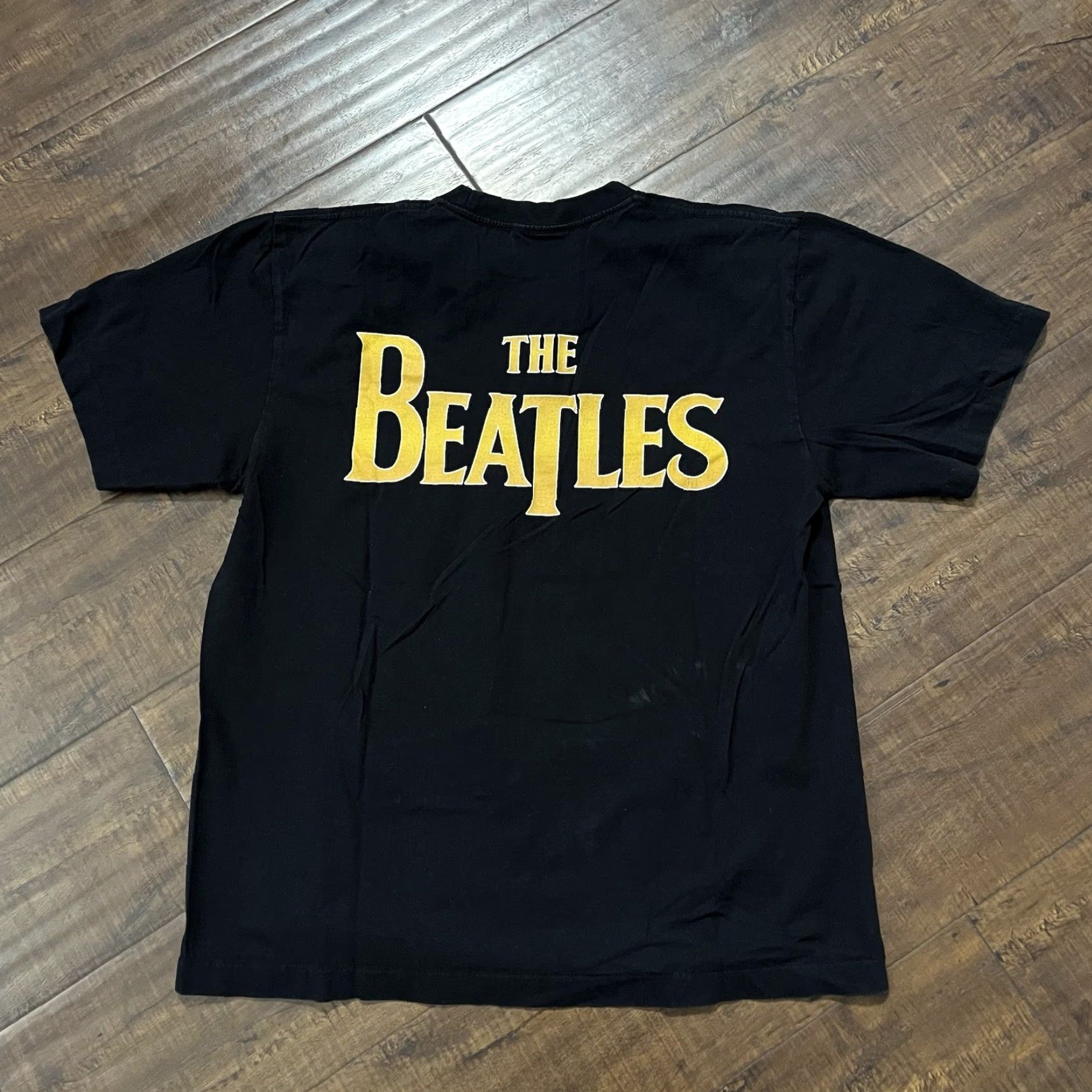 Doublet VINTAGE The Roxx The Beatles T-Shirt Mens L Double-Sided 90s Rock Music Band Tee Black Size US L / EU 52-54 / 3 - 5 Thumbnail