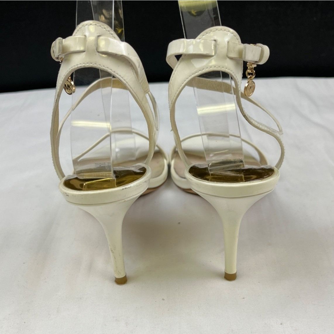 Michael Kors Michael Kors Women's White Shoes/Heels Sz 8M SKU 4431 Size US 8 / IT 38 - 2 Thumbnail