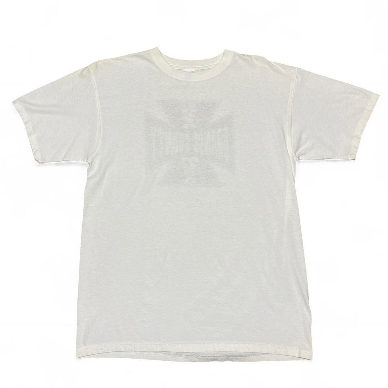 Anvil Y2K Costa Mesa Orange county white and black graphic tshirt Size US L / EU 52-54 / 3 - 3 Thumbnail