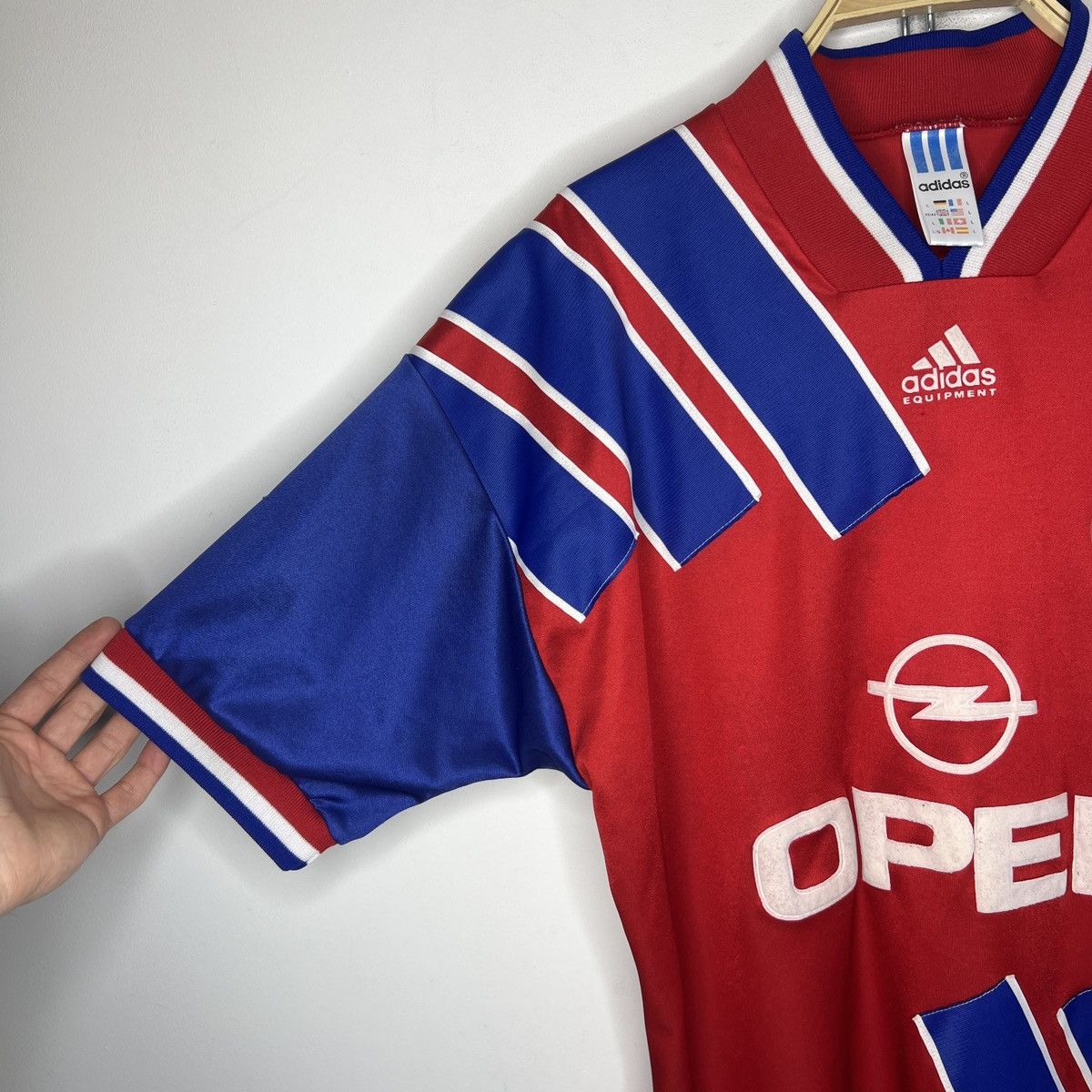 Adidas × Vintage vintage 90s adidas eqt soccer jersey bayern Opel 1993 home Size US L / EU 52-54 / 3 - 10 Thumbnail
