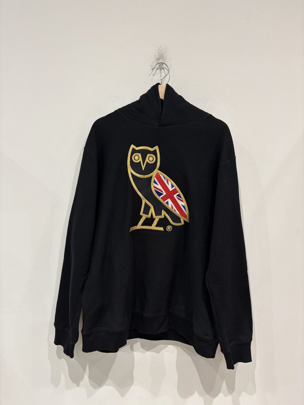 October's Very Own OVO OG Owl UK Hoodie Black Size: XXL Size US XXL / EU 58 / 5 - 1 Thumbnail