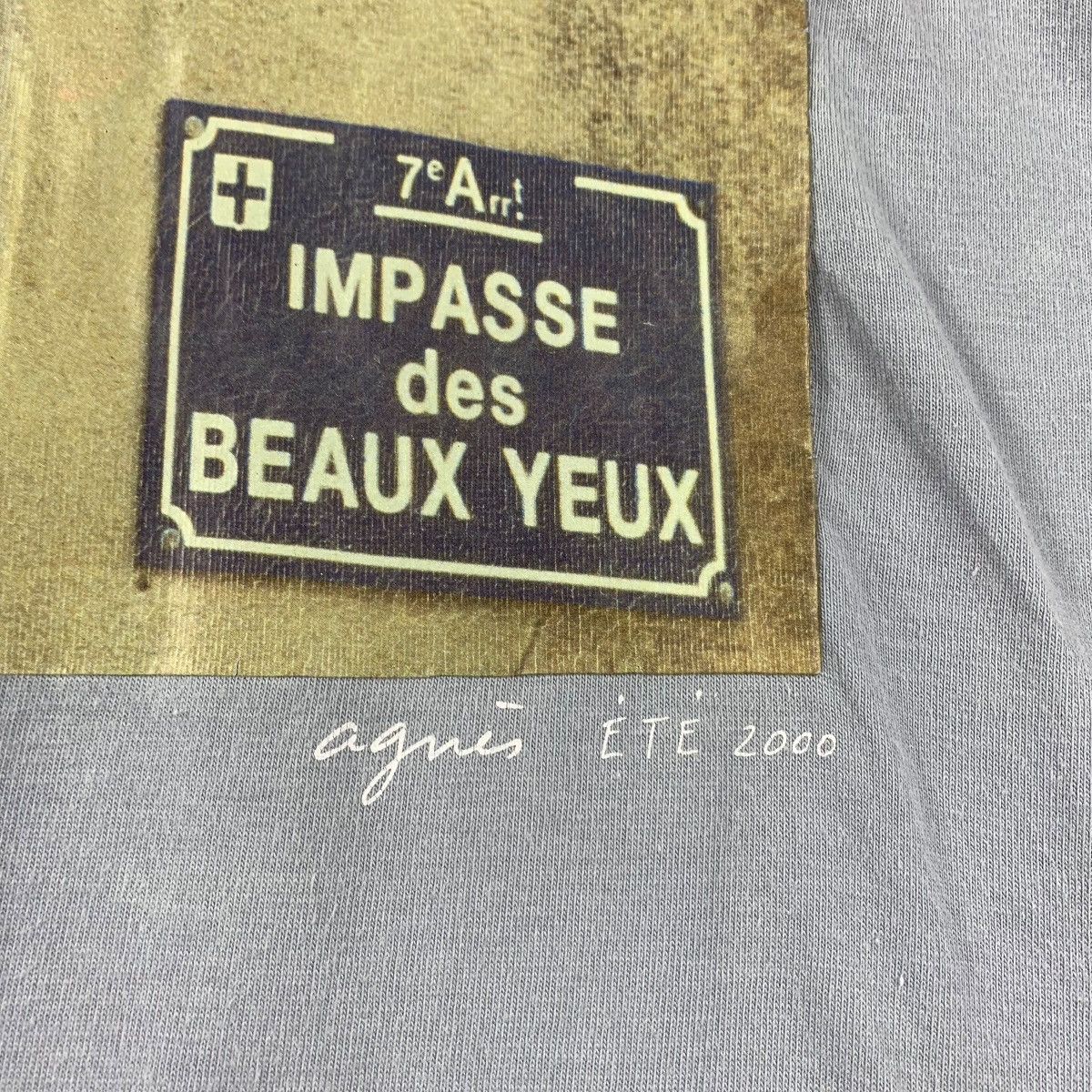 Designer × agnes b. Vintage AGNES B Paris ETE 2000 photo print tee Size S / US 4 / IT 40 - 9 Thumbnail