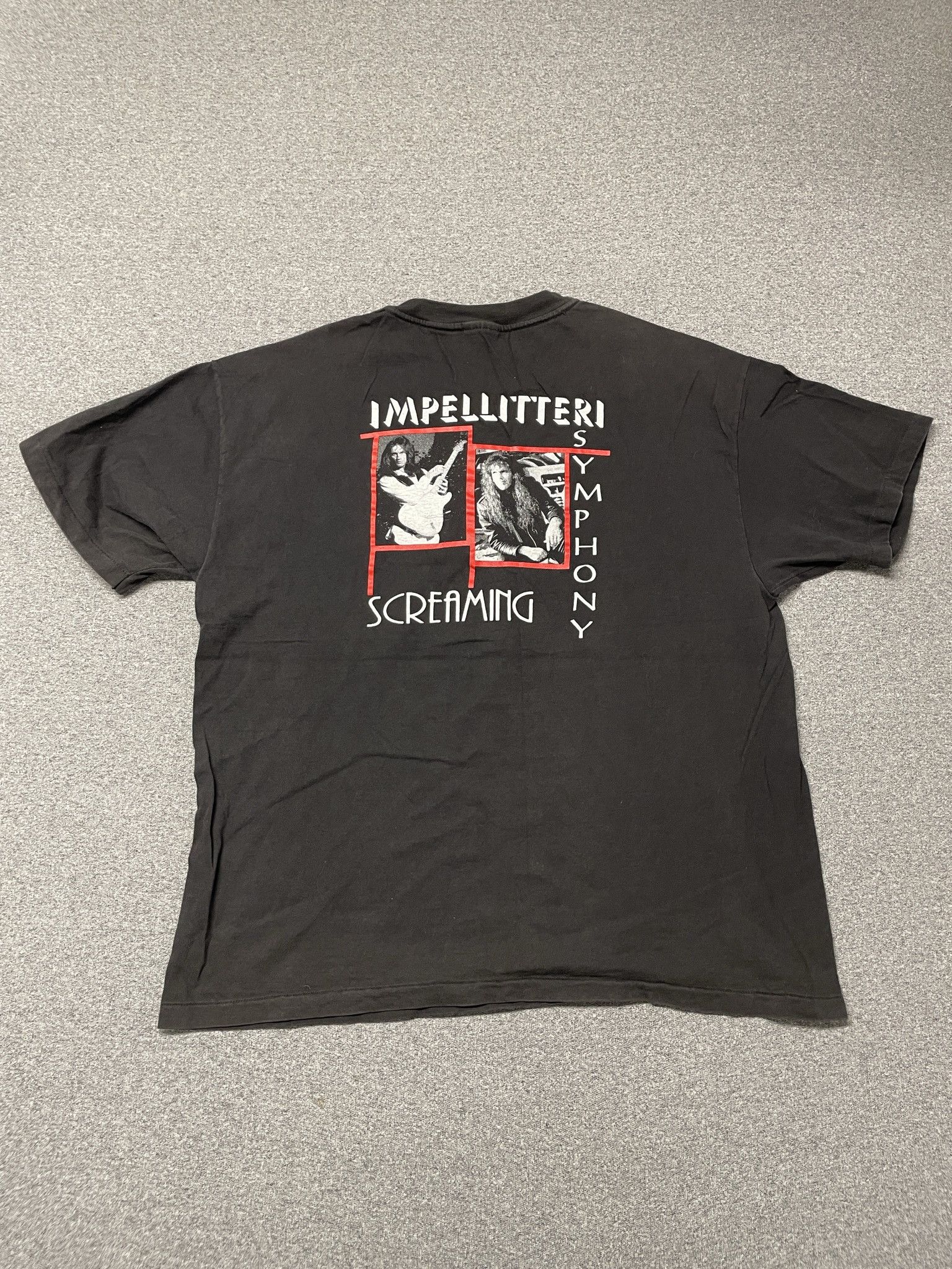 Other 90s Impellitteri Screaming Symphony Band T-Shirt Size US XL / EU 56 / 4 - 2 Thumbnail