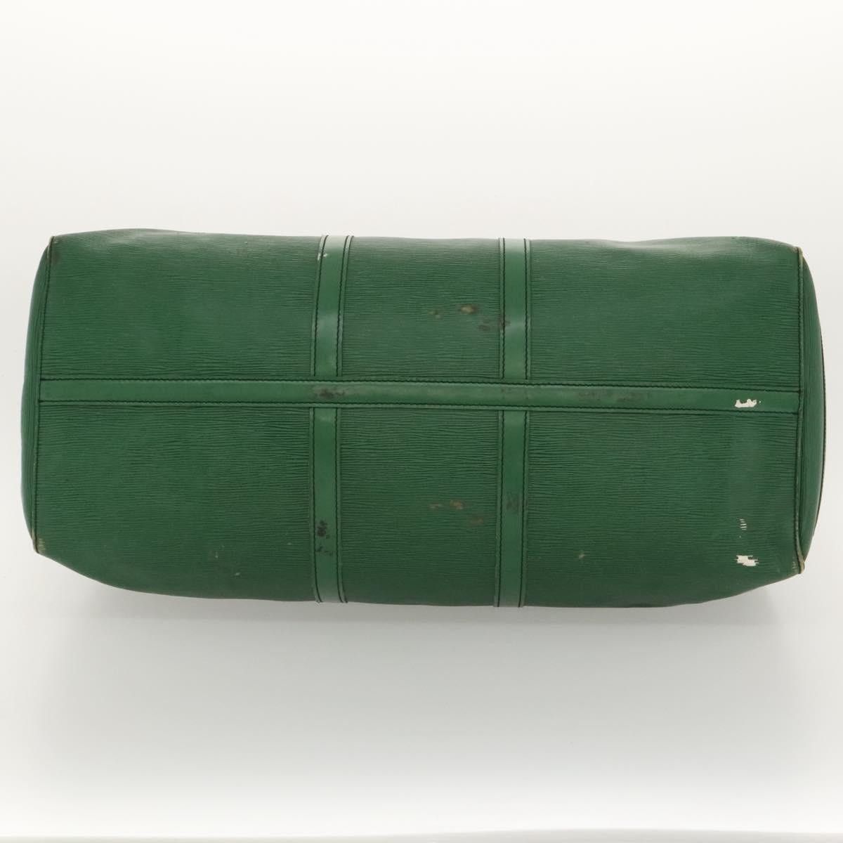 Louis Vuitton LOUIS VUITTON Epi Keepall 60 Boston Bag Green M42944 Size ONE SIZE - 5 Thumbnail