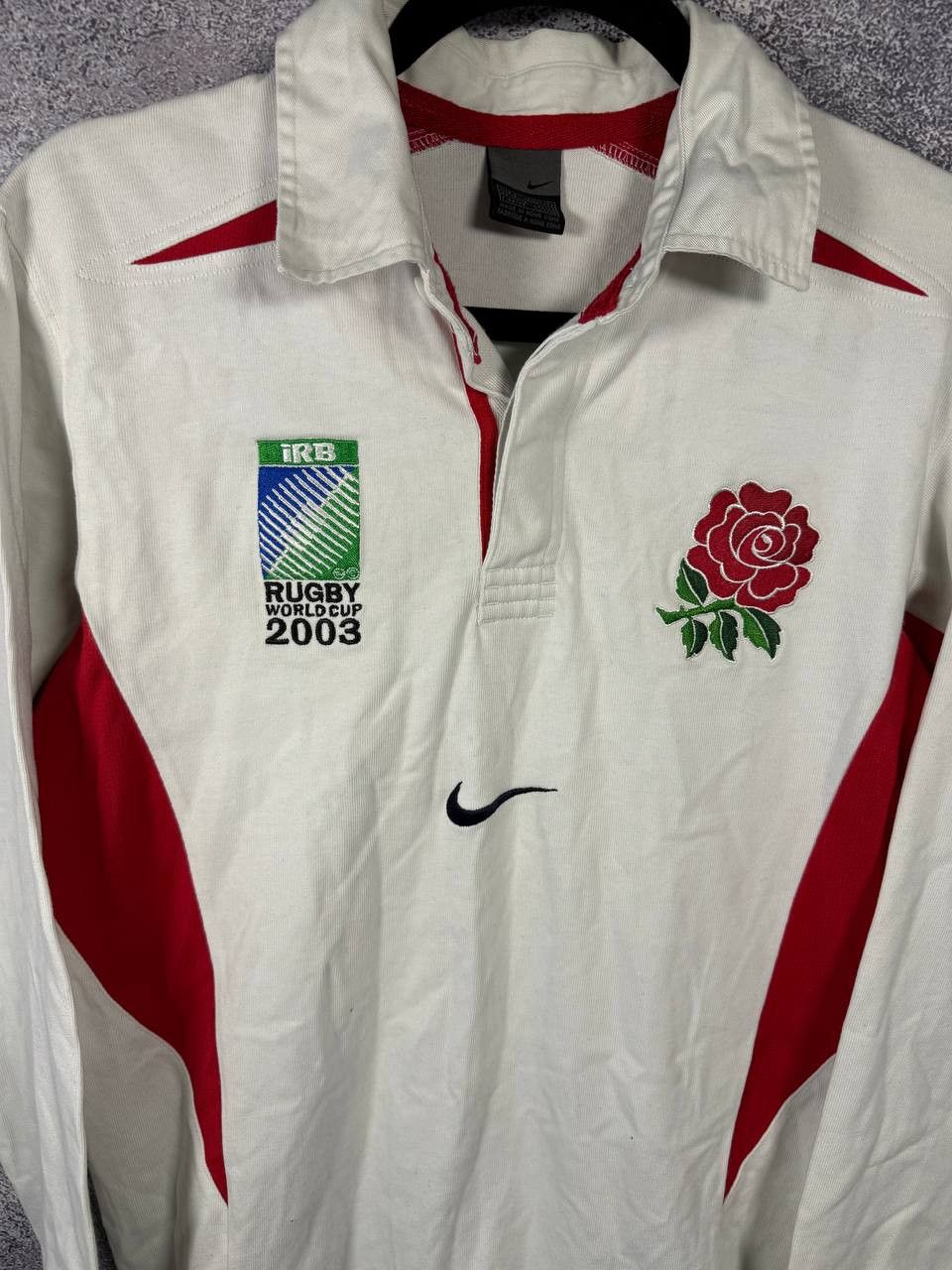 Nike × Vintage Vintage England Rugby Nike Jersey 2003 World Cup Champions S Size US S / EU 44-46 / 1 - 5 Thumbnail
