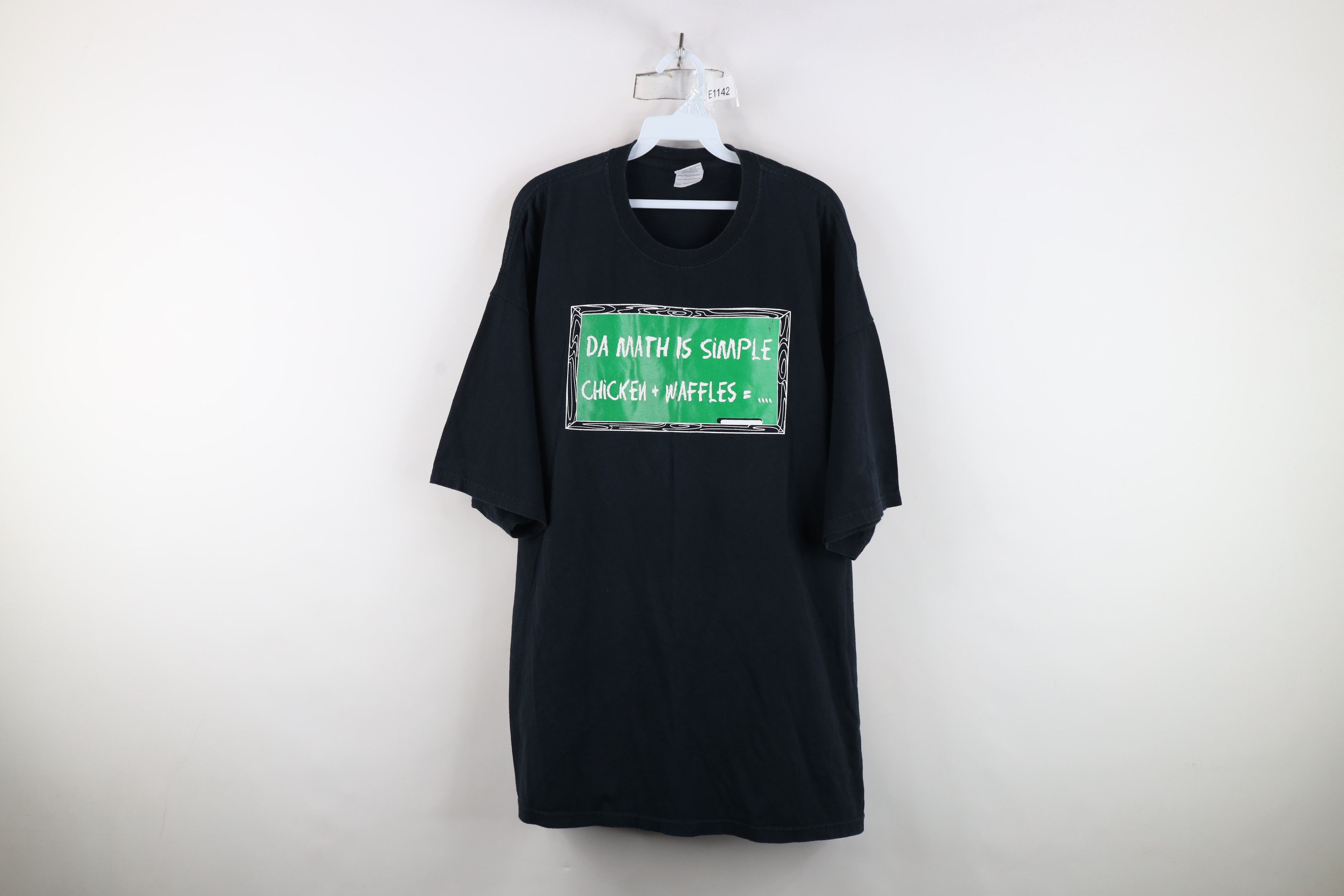 Vintage Vintage Streetwear and Waffles Restaurant Rap T-Shirt Size US XXL / EU 58 / 5 - 1 Thumbnail