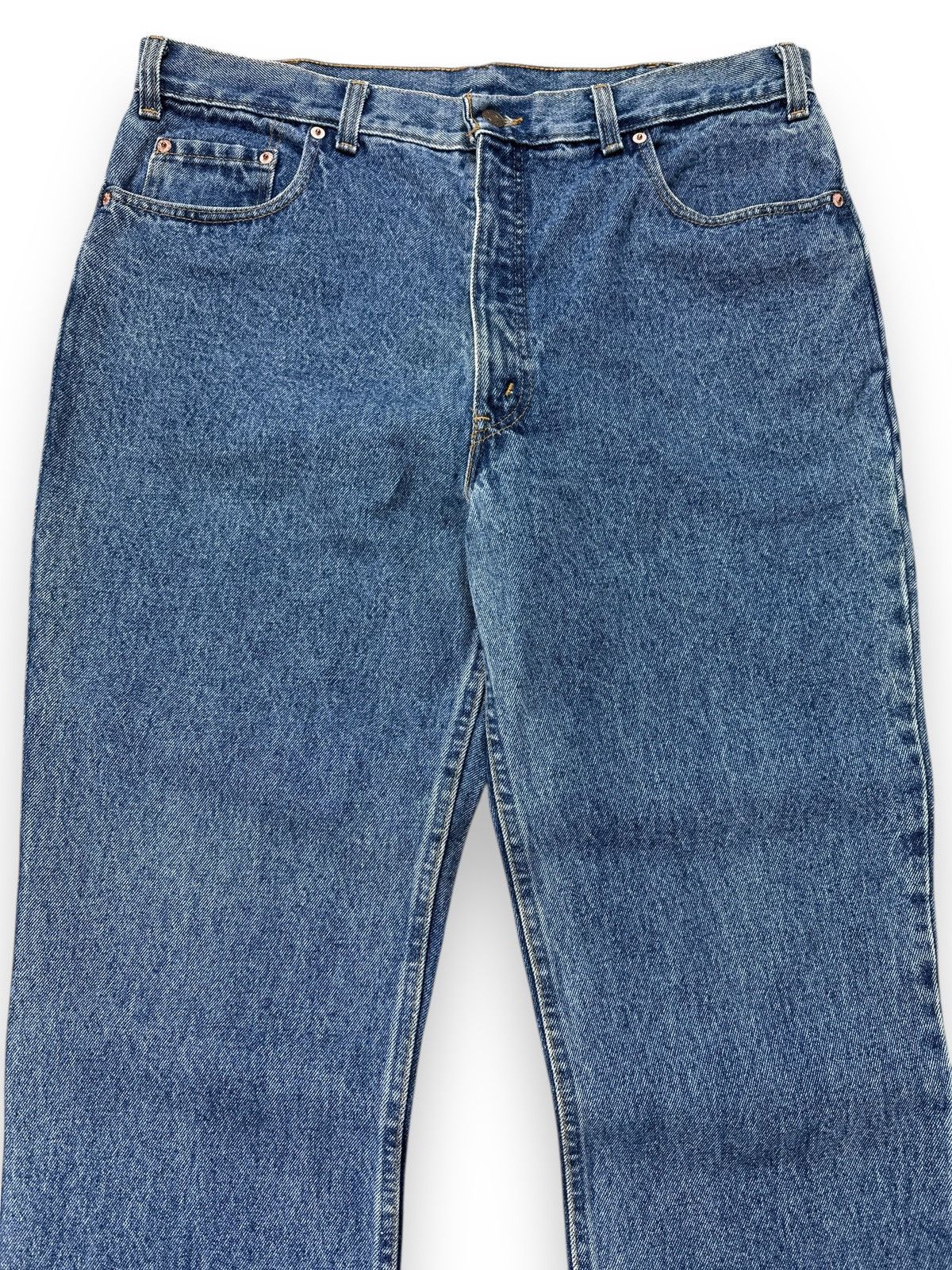 Levi's Vintage Clothing Vintage 80’s Levis 658 Orange Tab Blue Jeans Denim Pants W38 Size US 38 / EU 54 - 2 Thumbnail