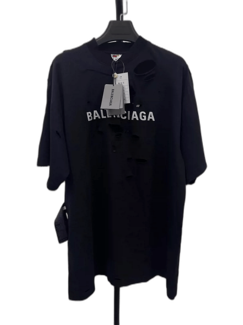 Balenciaga Balenciaga SS24 Letter Print Short Sleeve TShirt-2505 Size US S / EU 44-46 / 1 - 1 Thumbnail
