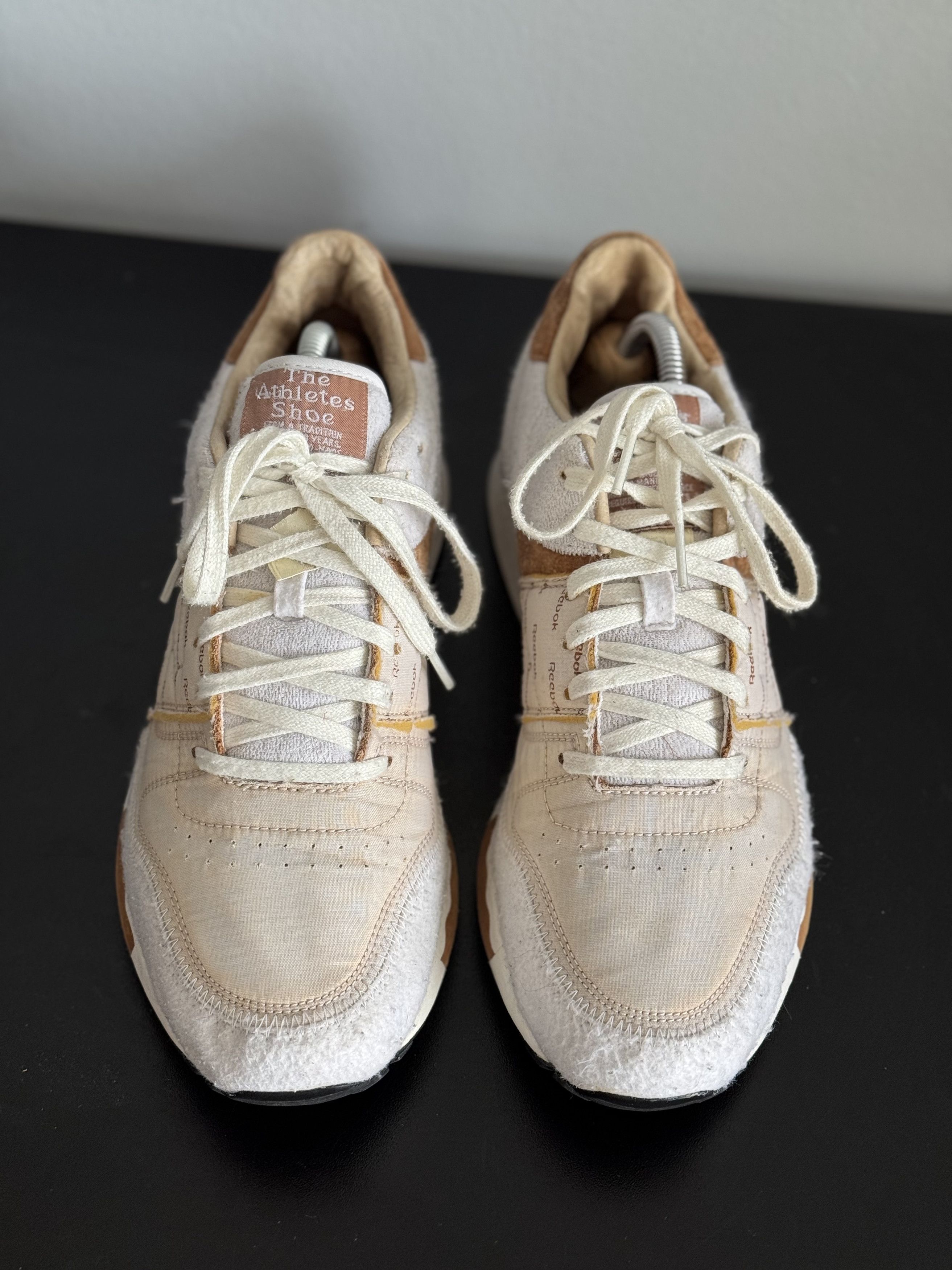 Reebok Garbstore x Reebok Classic Leather 6000 Green selvedge cp Size US 9 / EU 42 - 4 Thumbnail
