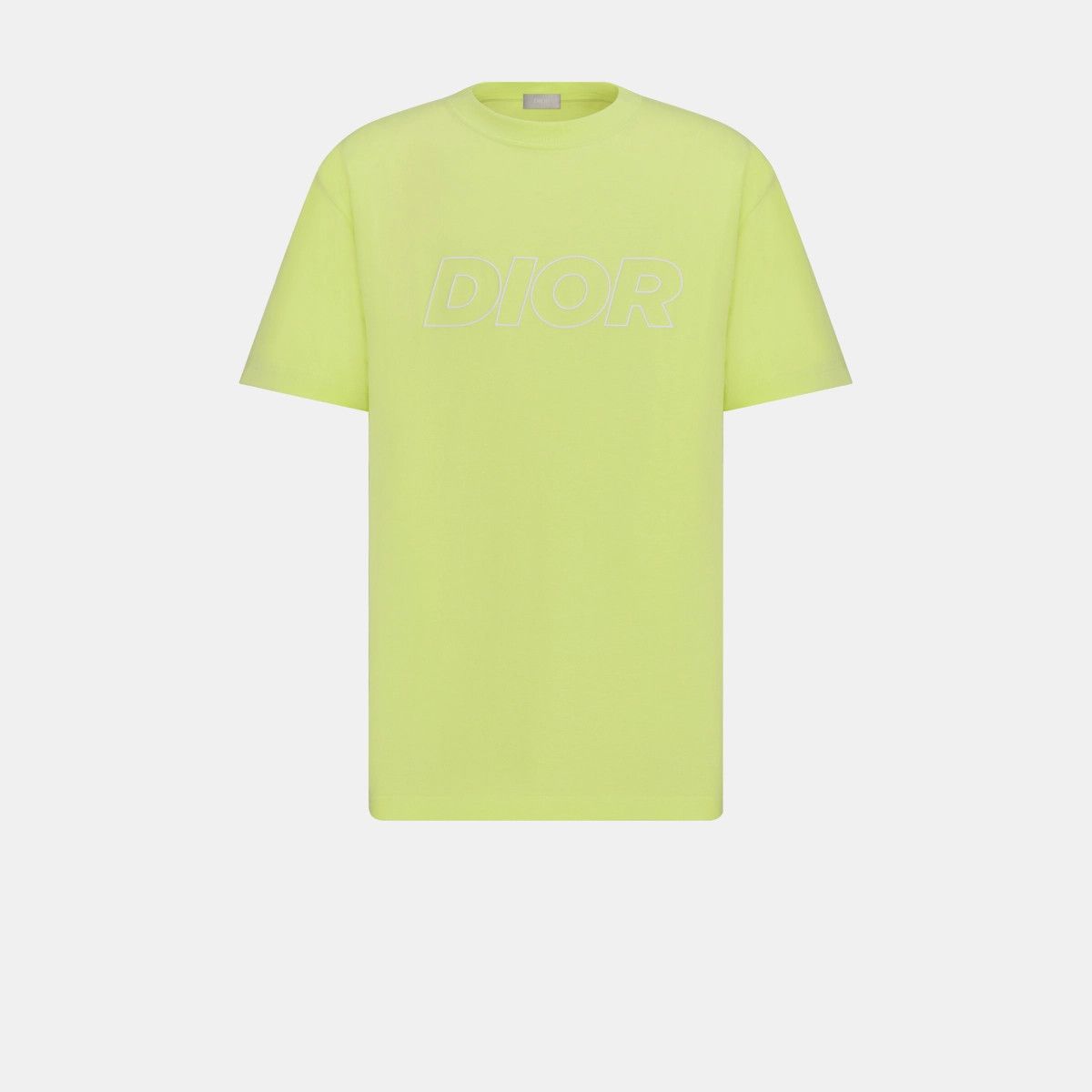 Dior o1bcso1str0225 Relaxed-Fit T-Shirt in Yellow Size US XL / EU 56 / 4 - 1 Thumbnail