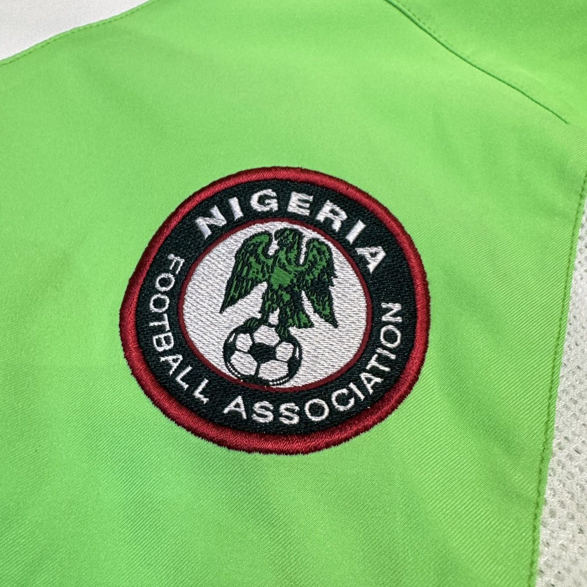 Nike Nigeria world cup 2002 player issue home shirt #6 West Size US M / EU 48-50 / 2 - 6 Thumbnail