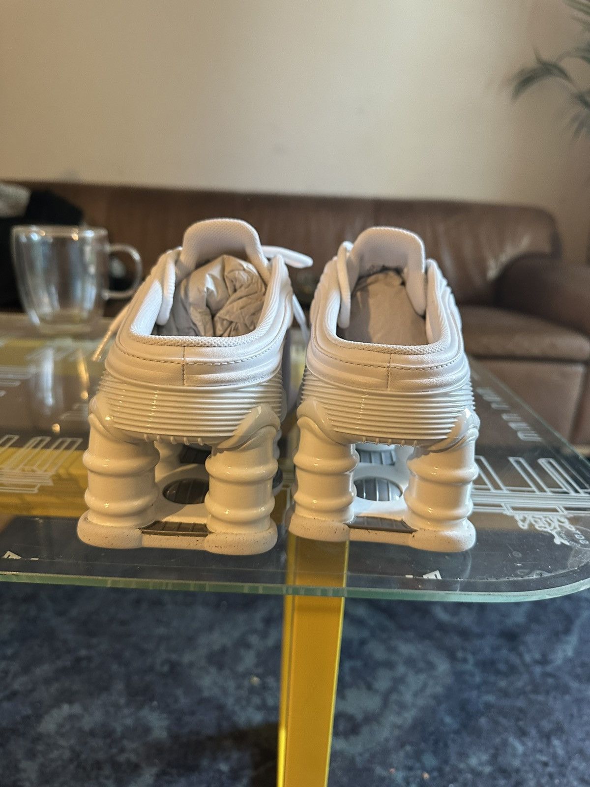 Martine Rose × Nike Shox MR4 x Martine Rose size 42.5 Size US 9 / EU 42 - 4 Thumbnail
