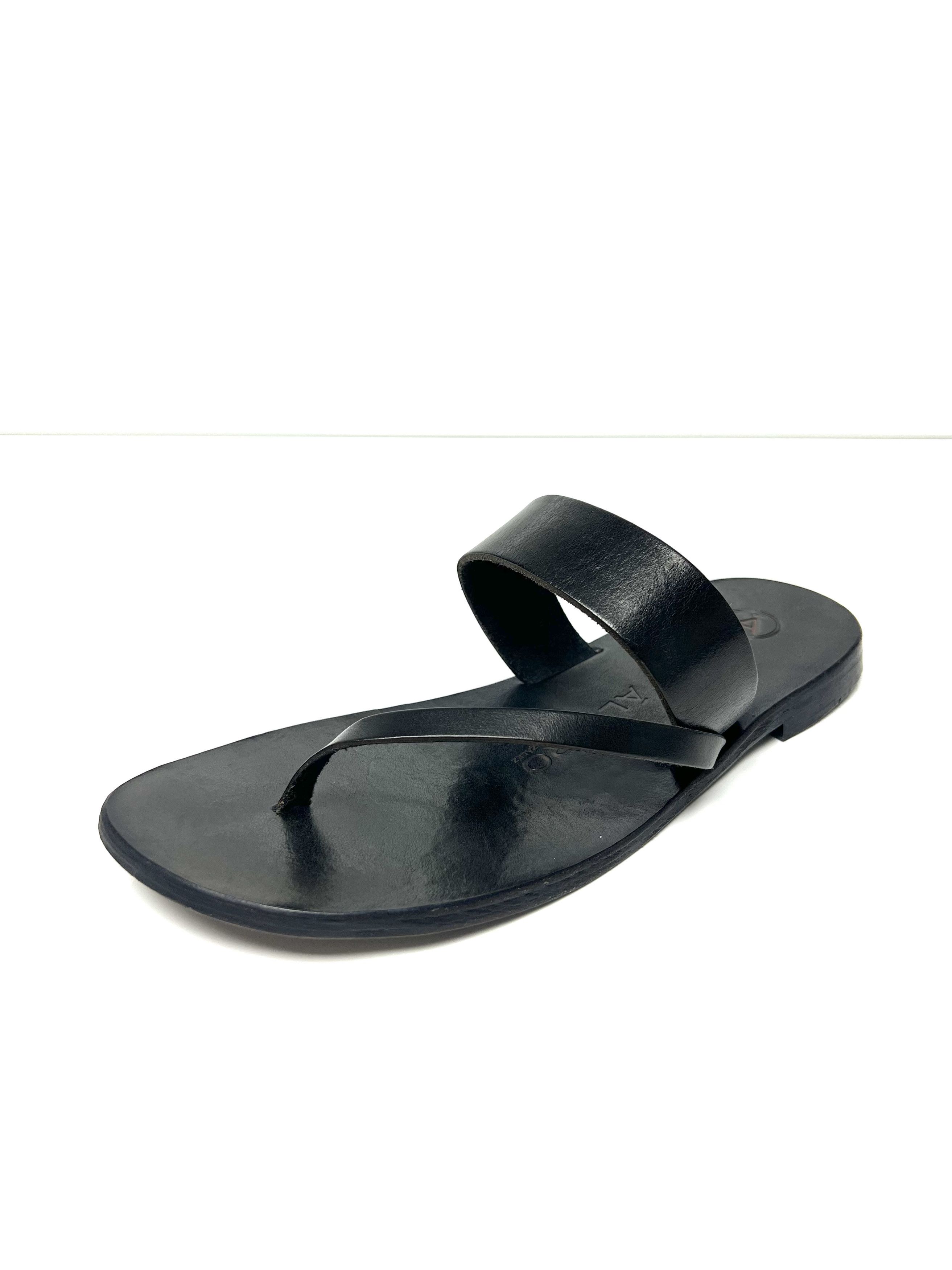 Other ALVARO GONZALEZ BLEU LEATHER HAND MADE SLIDE / SANDAL Size US 11 / EU 44 - 7 Thumbnail