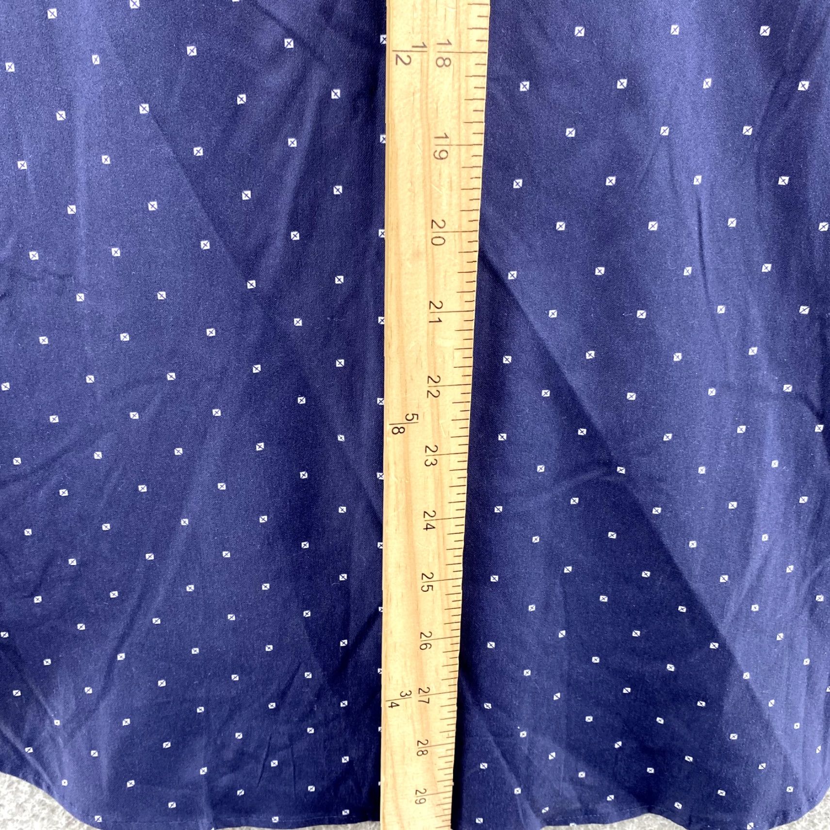 Bonobos Bonobos Dress Shirt Men's Large Navy Dot Preppy Corpcore Career Academia Office Shirt Size 42R - 6 Thumbnail