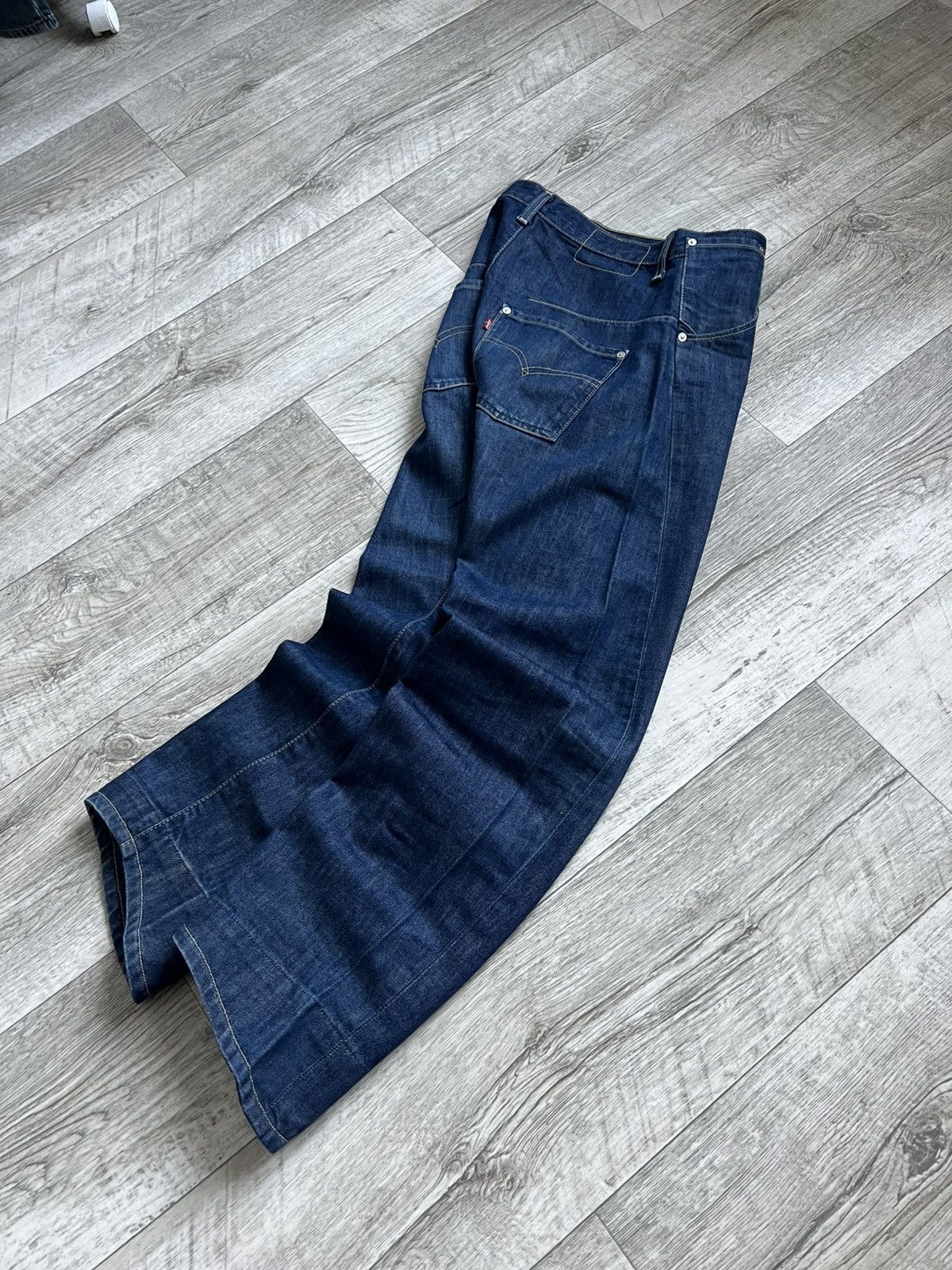 Levi's Crazy Vintage Levis Engineered Japan Jeans Hysteric Glamour Size 22" - 2 Thumbnail