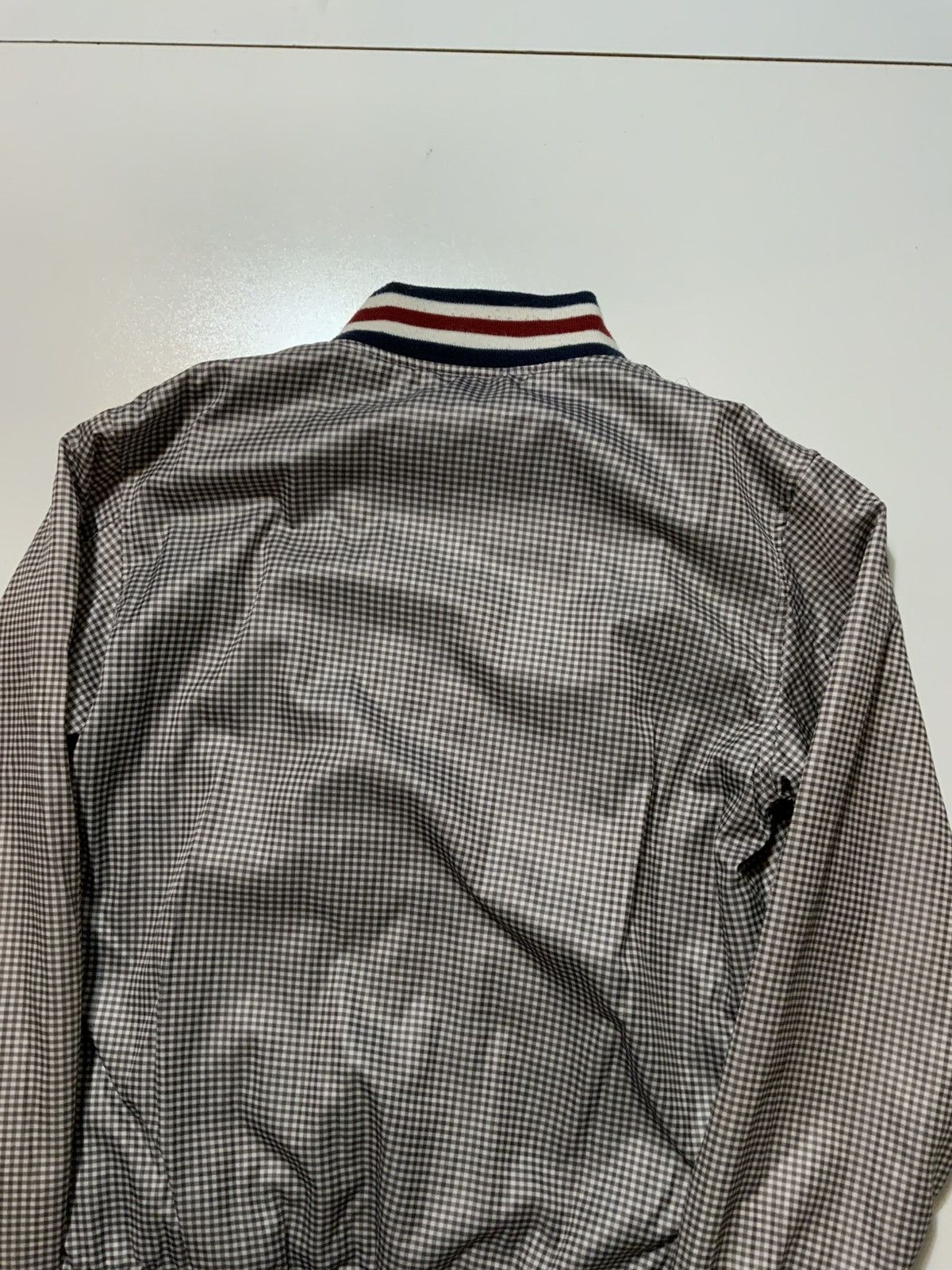 SABIT Sabit NYC Tanoshinde Varsity Windbreaker Zip Bomber Jacket Size US S / EU 44-46 / 1 - 4 Thumbnail