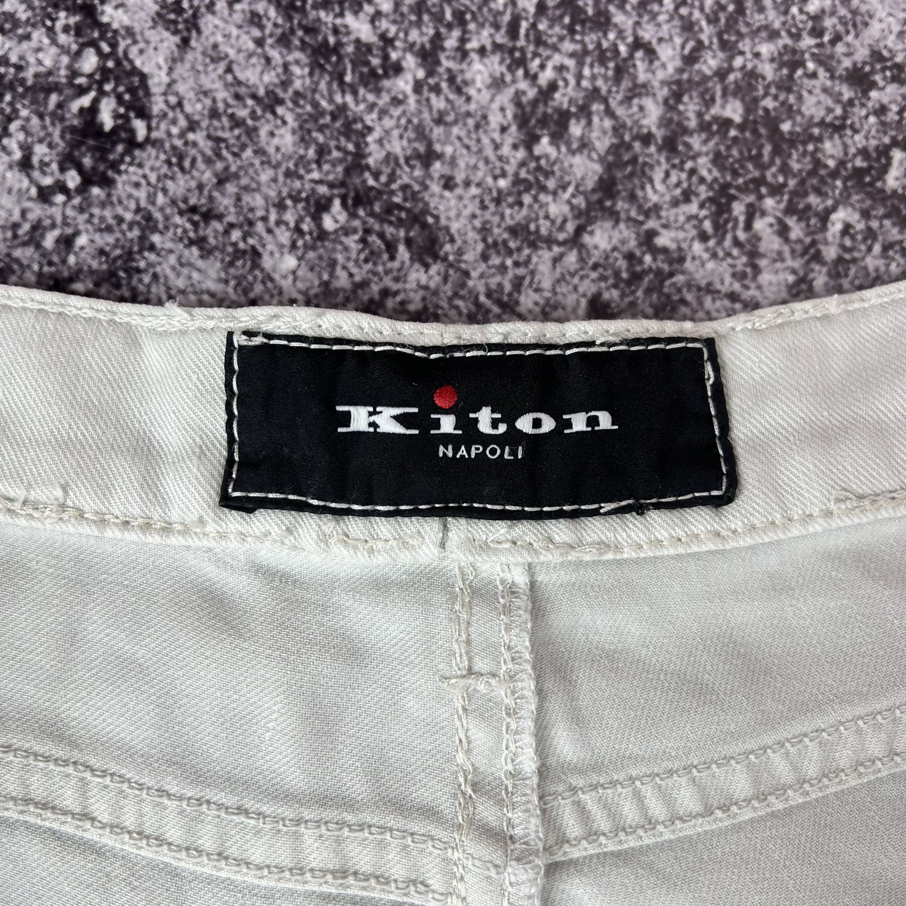 Kiton Kiton Napoli Pants Made in Italy Size 38 Size US 38 / EU 54 - 11 Thumbnail