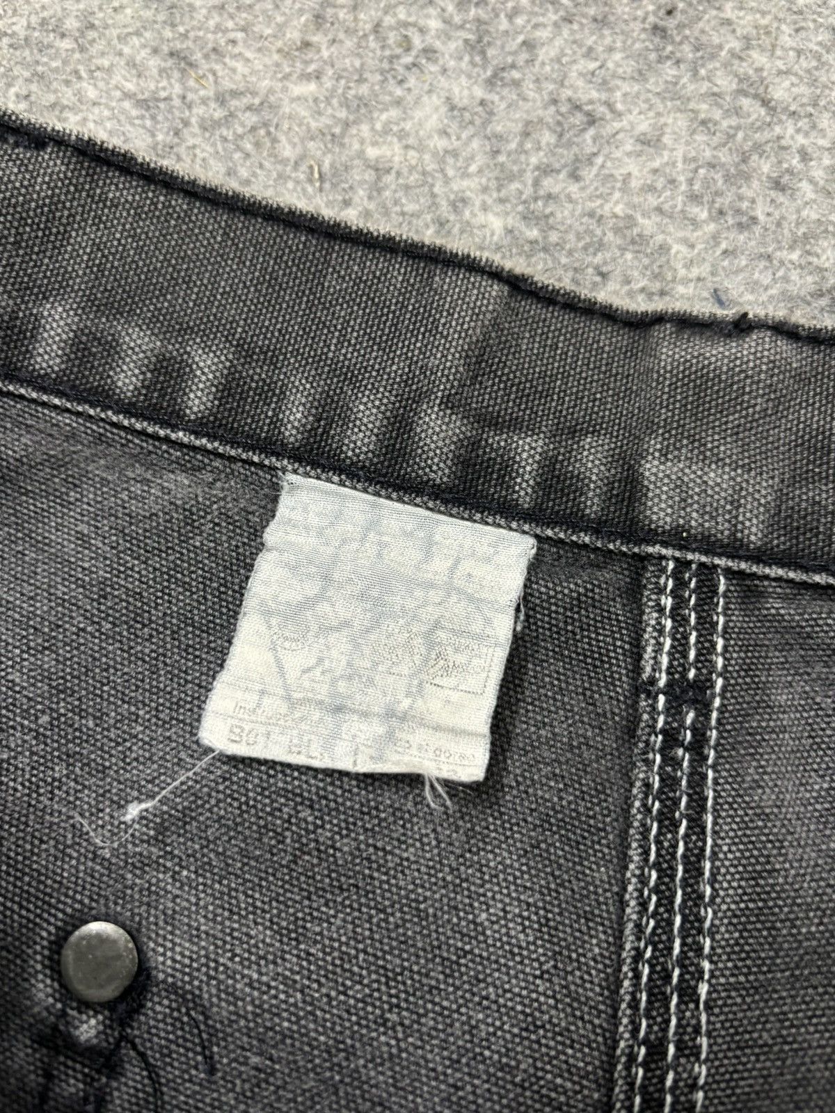 Carhartt 90s Vintage B01BLK Carhartt double knee denim Size US 38 / EU 54 - 5 Thumbnail