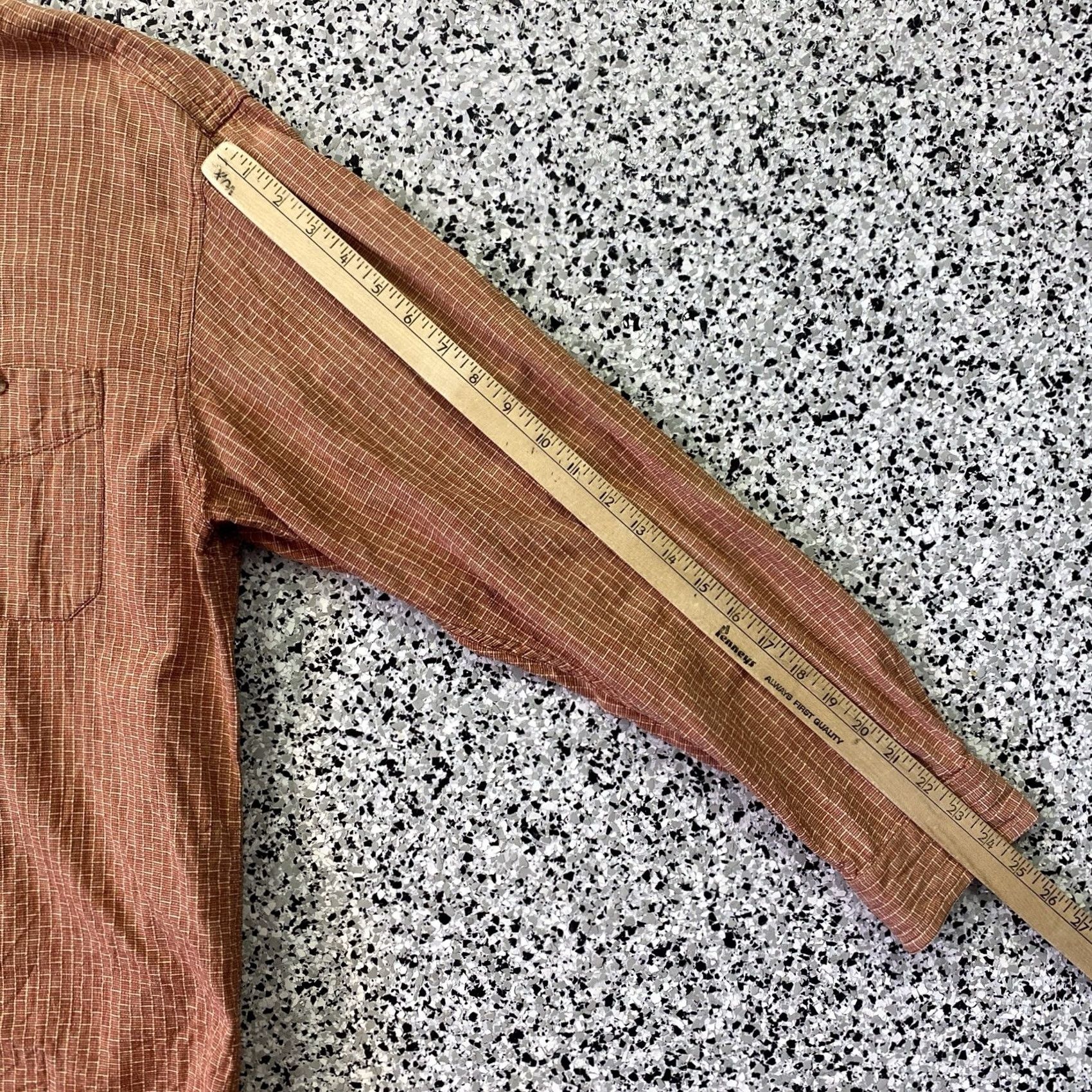 The Territory Ahead Territory Ahead Shirt Button-Up Long Sleeve Orange Cotton Men’s L Size US L / EU 52-54 / 3 - 3 Thumbnail