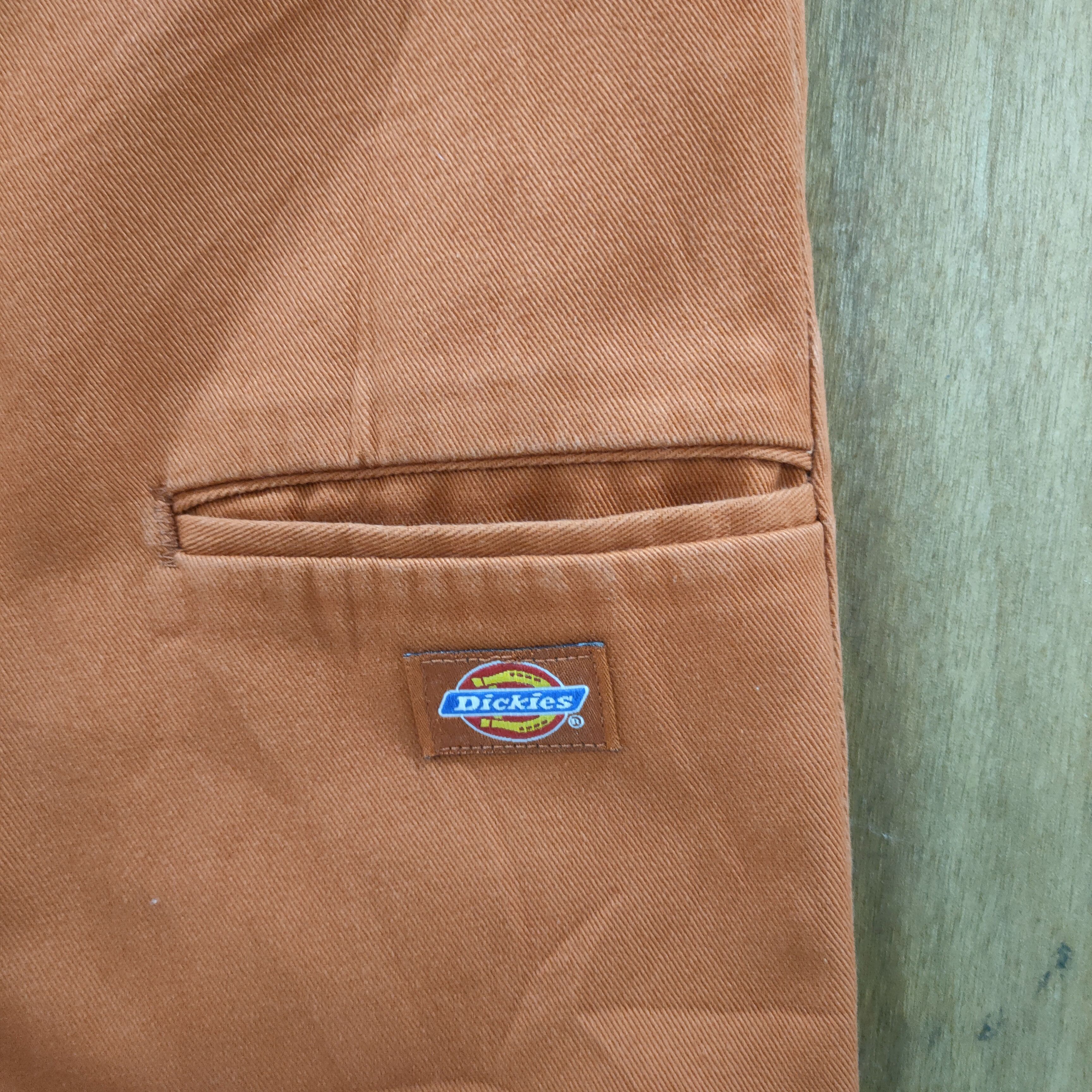 Dickies W40 × 32 DICKIES DARK ORANGE DOUBLE KNEE CARGO PANTS Size US 40 / EU 56 - 12 Thumbnail
